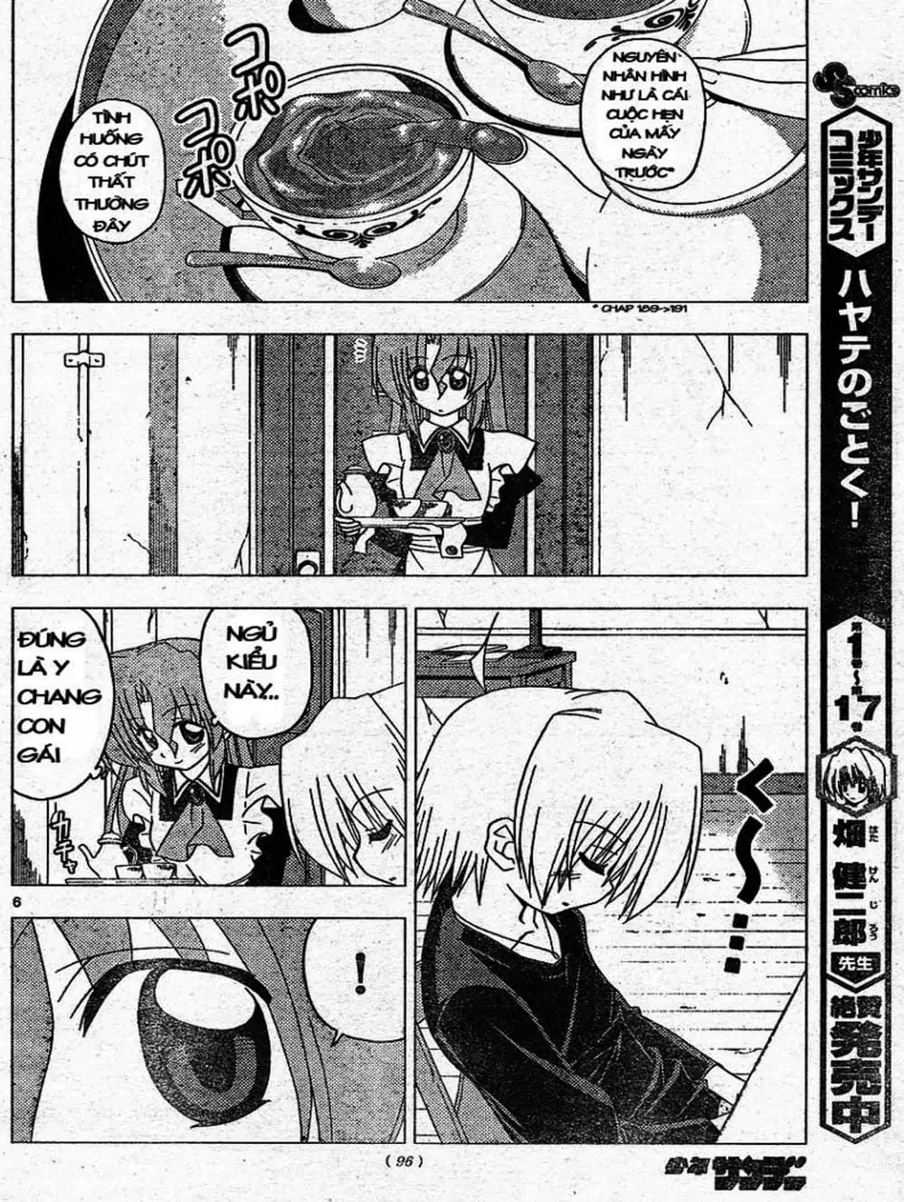 Truyện Tranh Chàng Quản Gia - Hayate No Gotoku trang 4