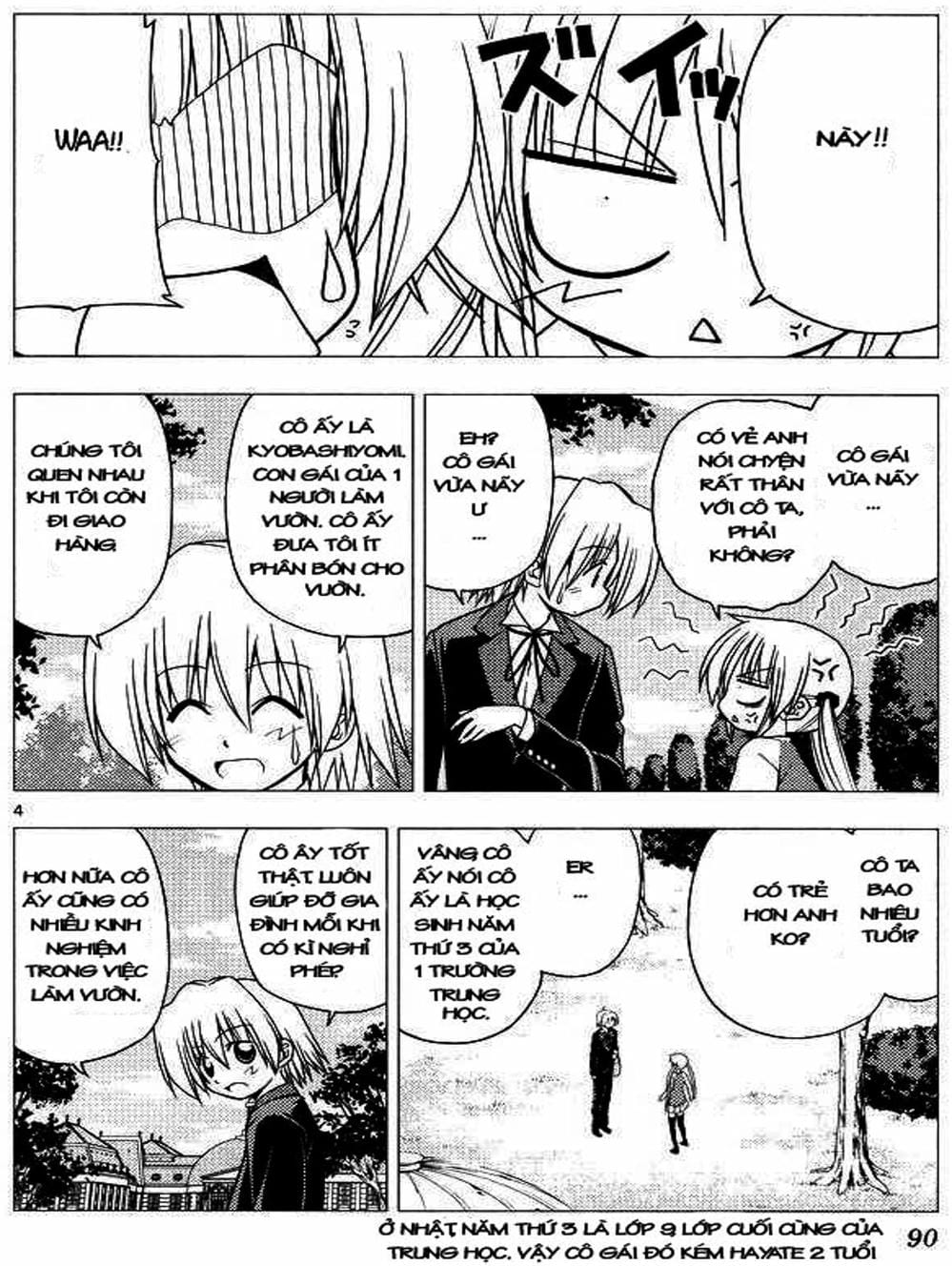 Truyện Tranh Chàng Quản Gia - Hayate No Gotoku trang 4