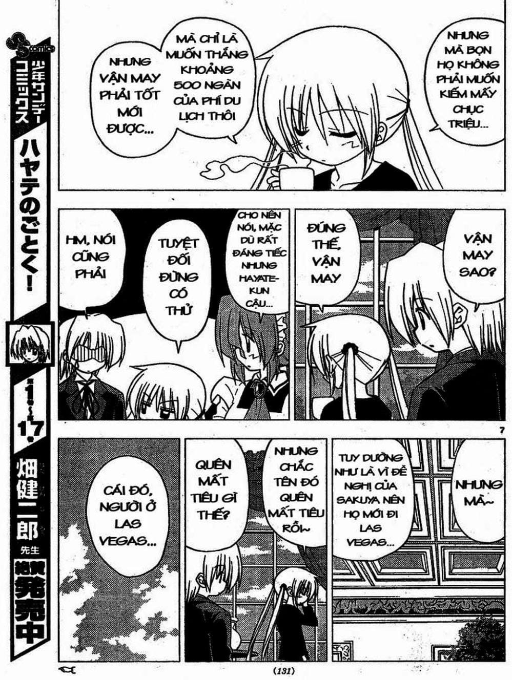 Truyện Tranh Chàng Quản Gia - Hayate No Gotoku trang 4