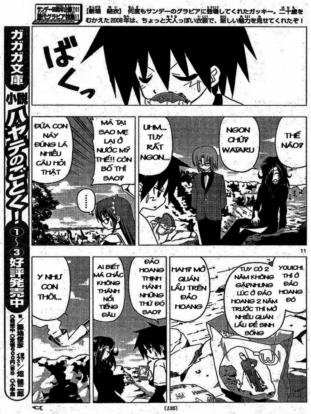 Truyện Tranh Chàng Quản Gia - Hayate No Gotoku trang 4