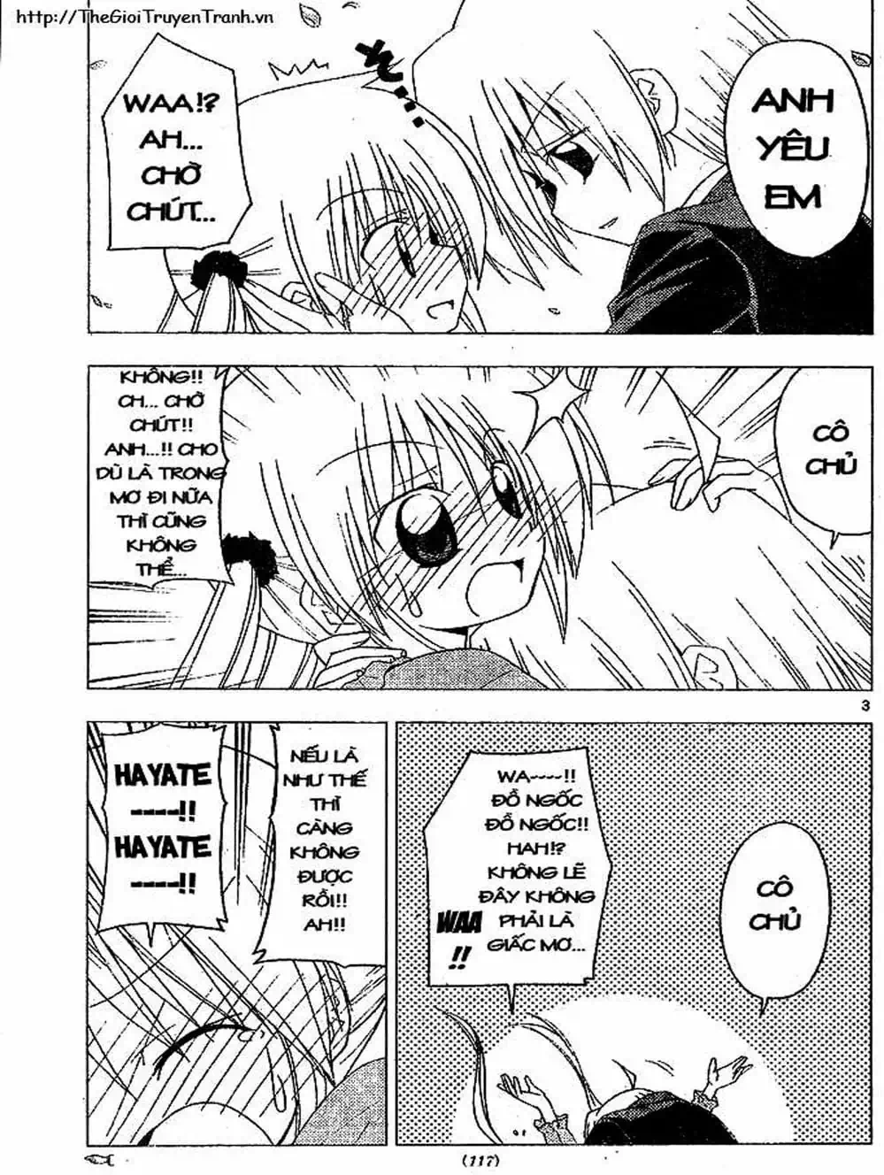 Truyện Tranh Chàng Quản Gia - Hayate No Gotoku trang 4