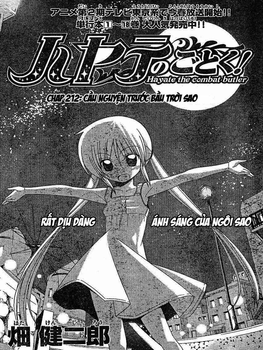 Truyện Tranh Chàng Quản Gia - Hayate No Gotoku trang 4