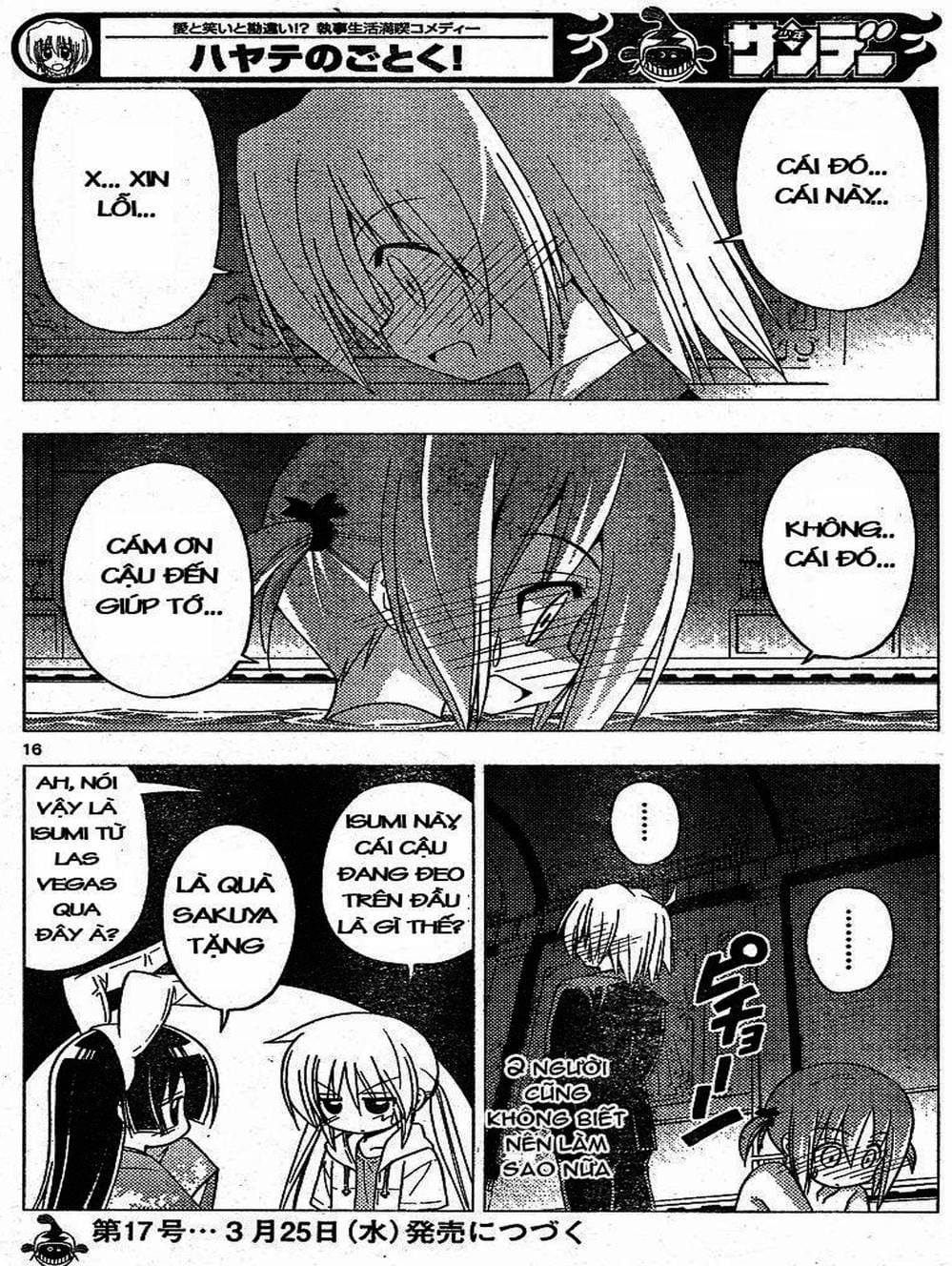 Truyện Tranh Chàng Quản Gia - Hayate No Gotoku trang 4