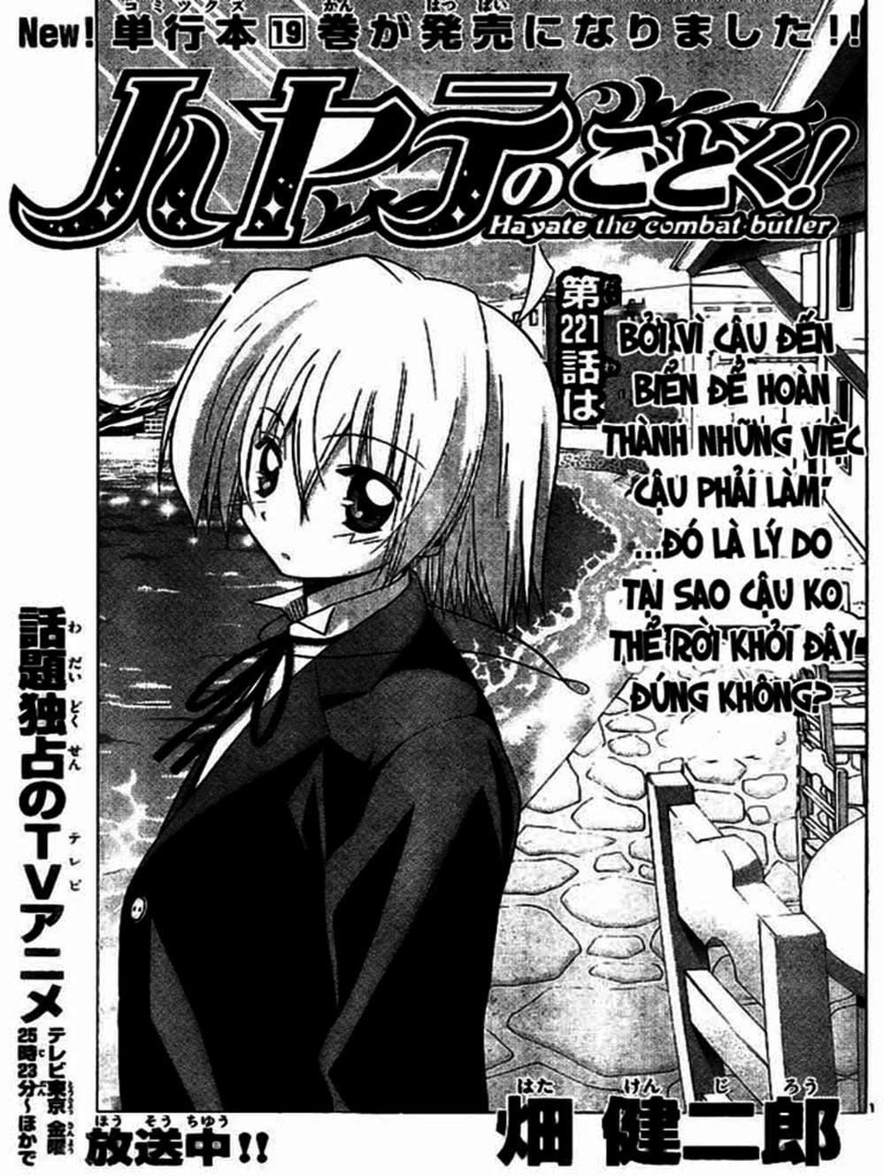 Truyện Tranh Chàng Quản Gia - Hayate No Gotoku trang 4