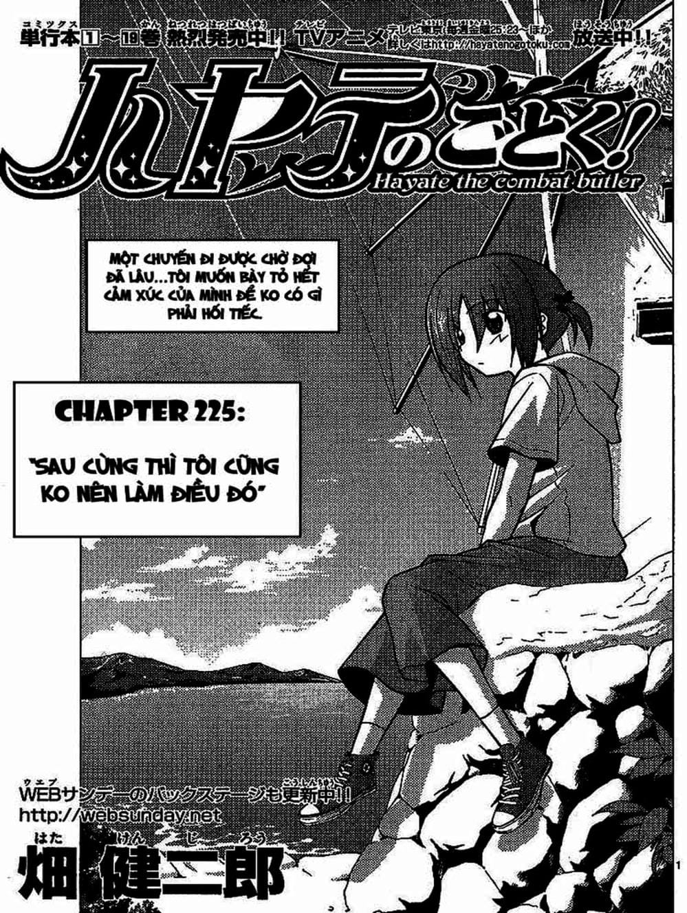 Truyện Tranh Chàng Quản Gia - Hayate No Gotoku trang 4