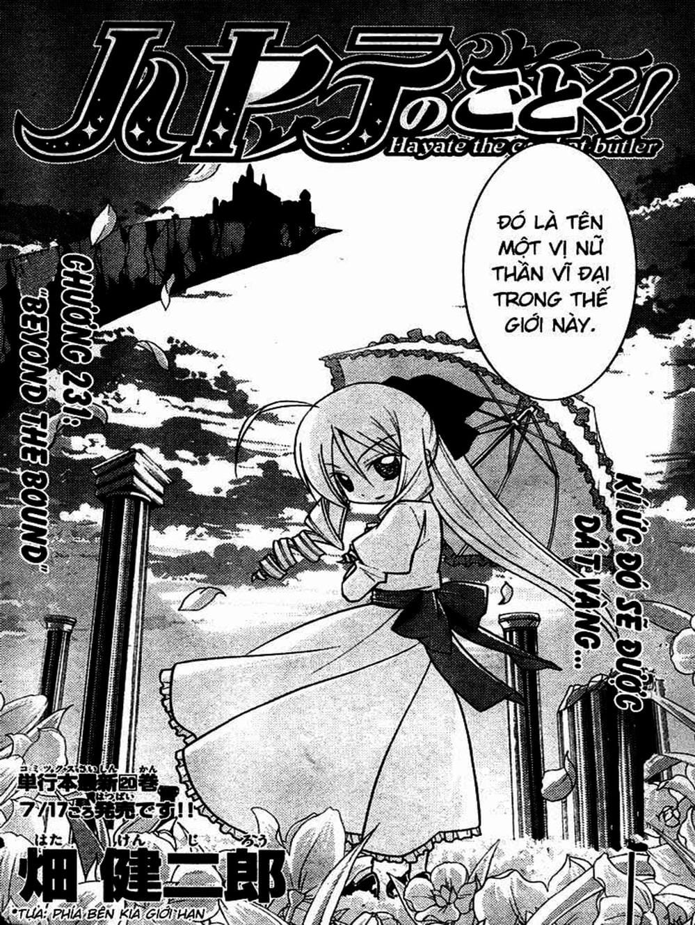 Truyện Tranh Chàng Quản Gia - Hayate No Gotoku trang 4