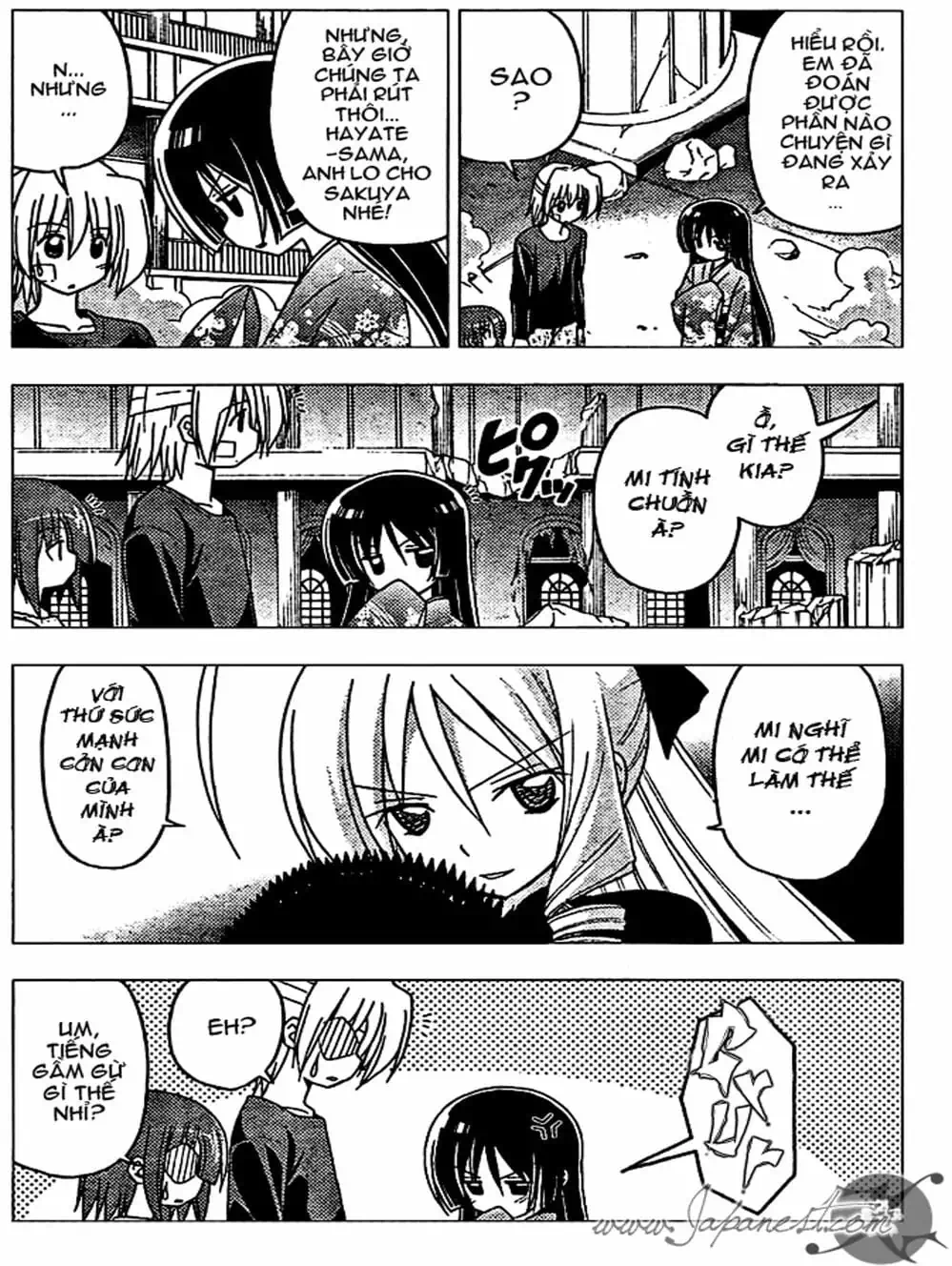 Truyện Tranh Chàng Quản Gia - Hayate No Gotoku trang 4