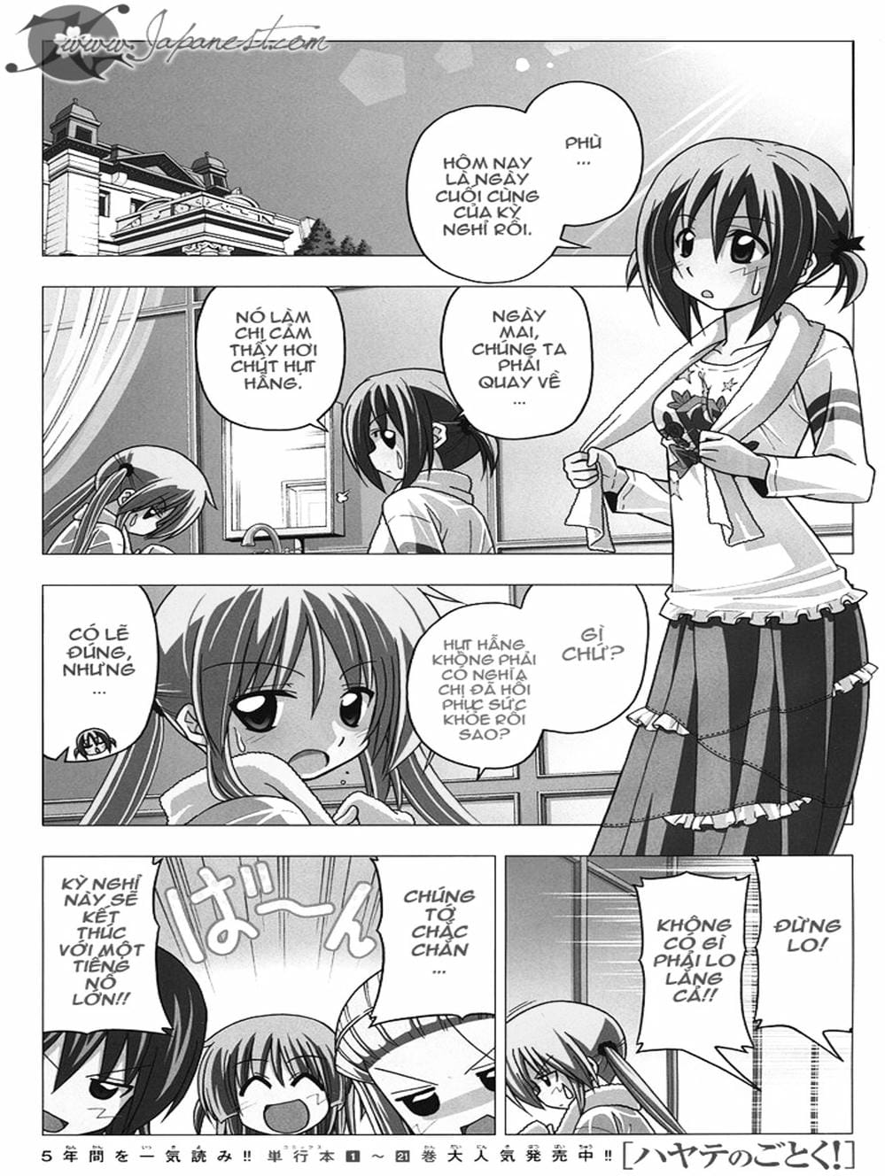 Truyện Tranh Chàng Quản Gia - Hayate No Gotoku trang 4