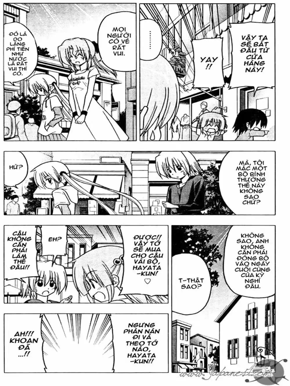 Truyện Tranh Chàng Quản Gia - Hayate No Gotoku trang 4