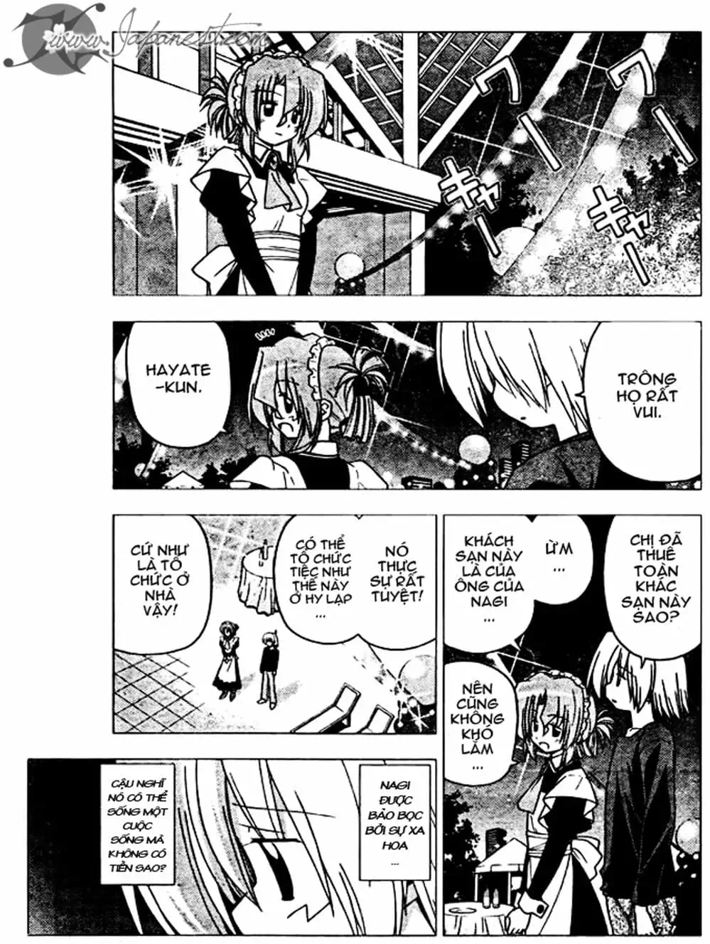 Truyện Tranh Chàng Quản Gia - Hayate No Gotoku trang 4