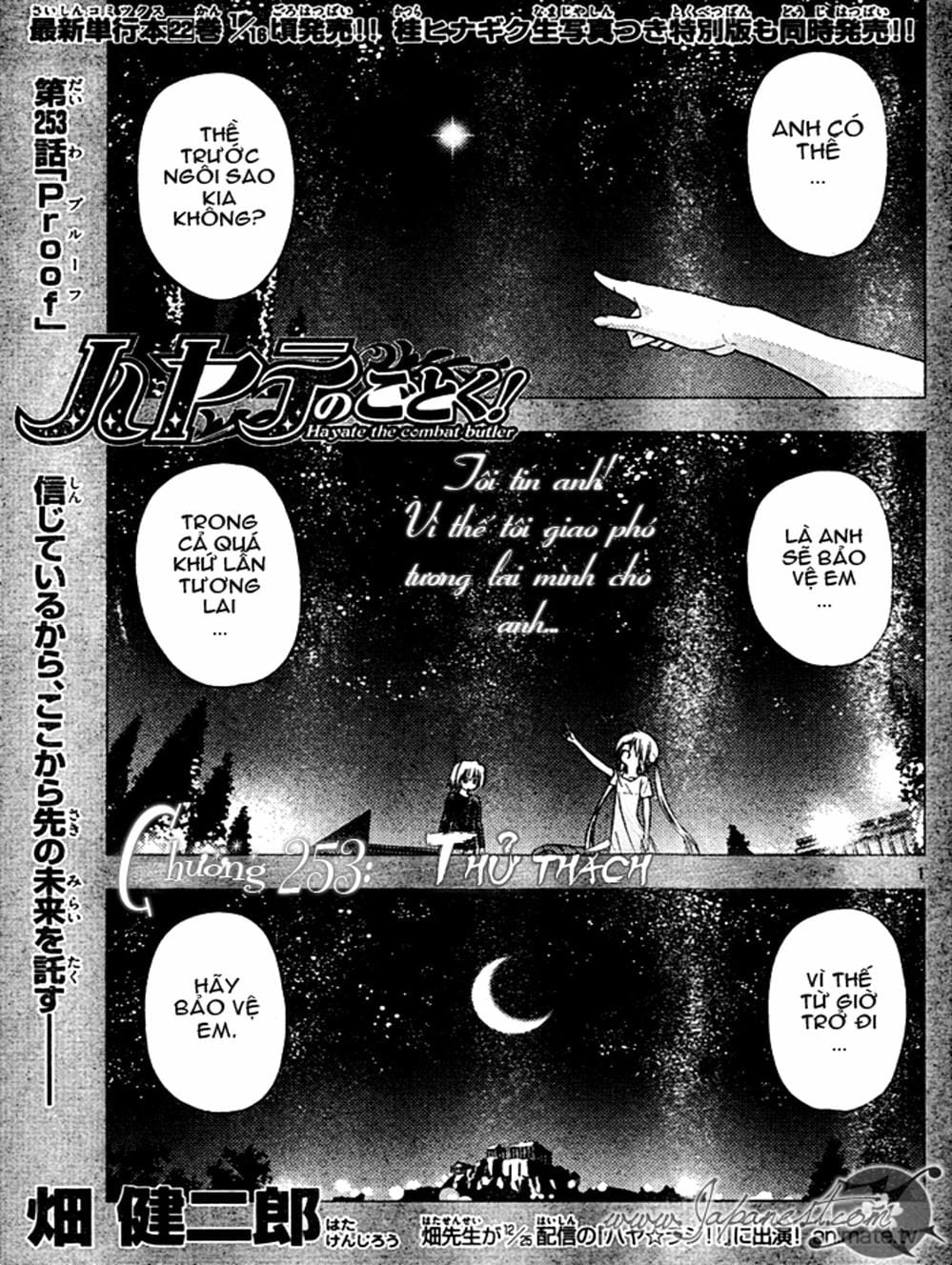 Truyện Tranh Chàng Quản Gia - Hayate No Gotoku trang 4