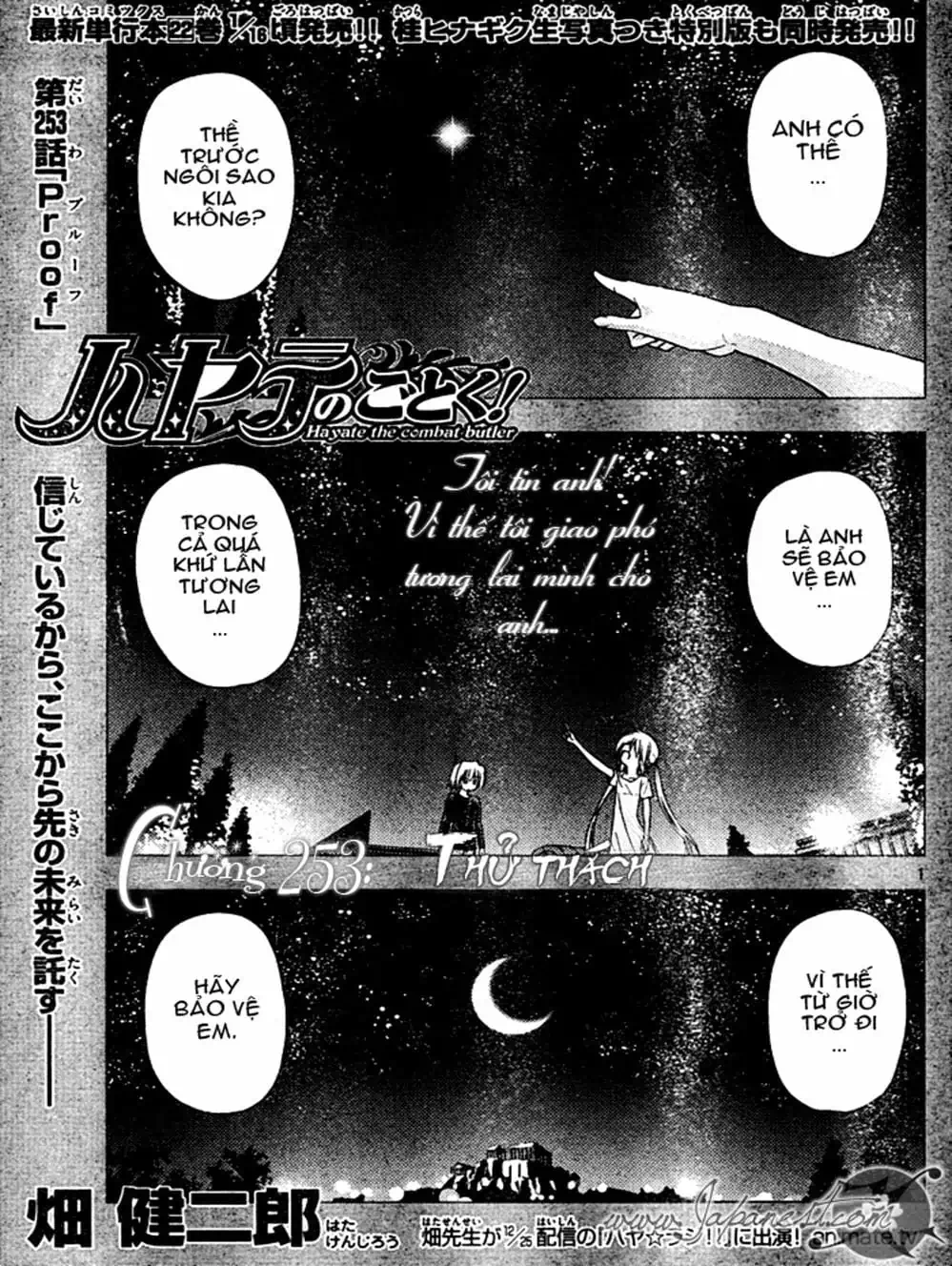 Truyện Tranh Chàng Quản Gia - Hayate No Gotoku trang 4