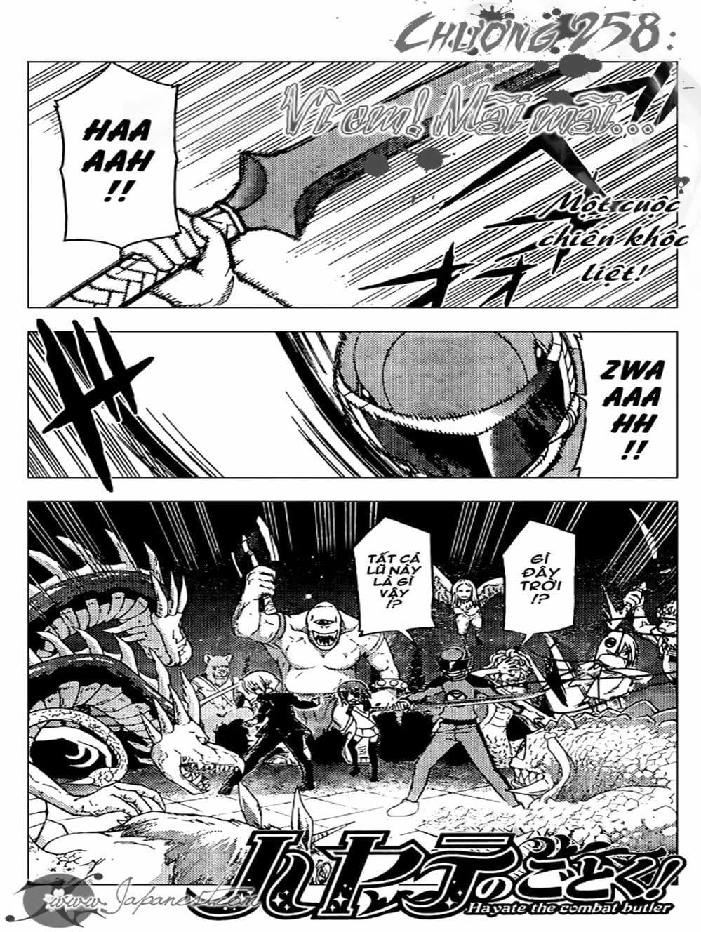 Truyện Tranh Chàng Quản Gia - Hayate No Gotoku trang 4