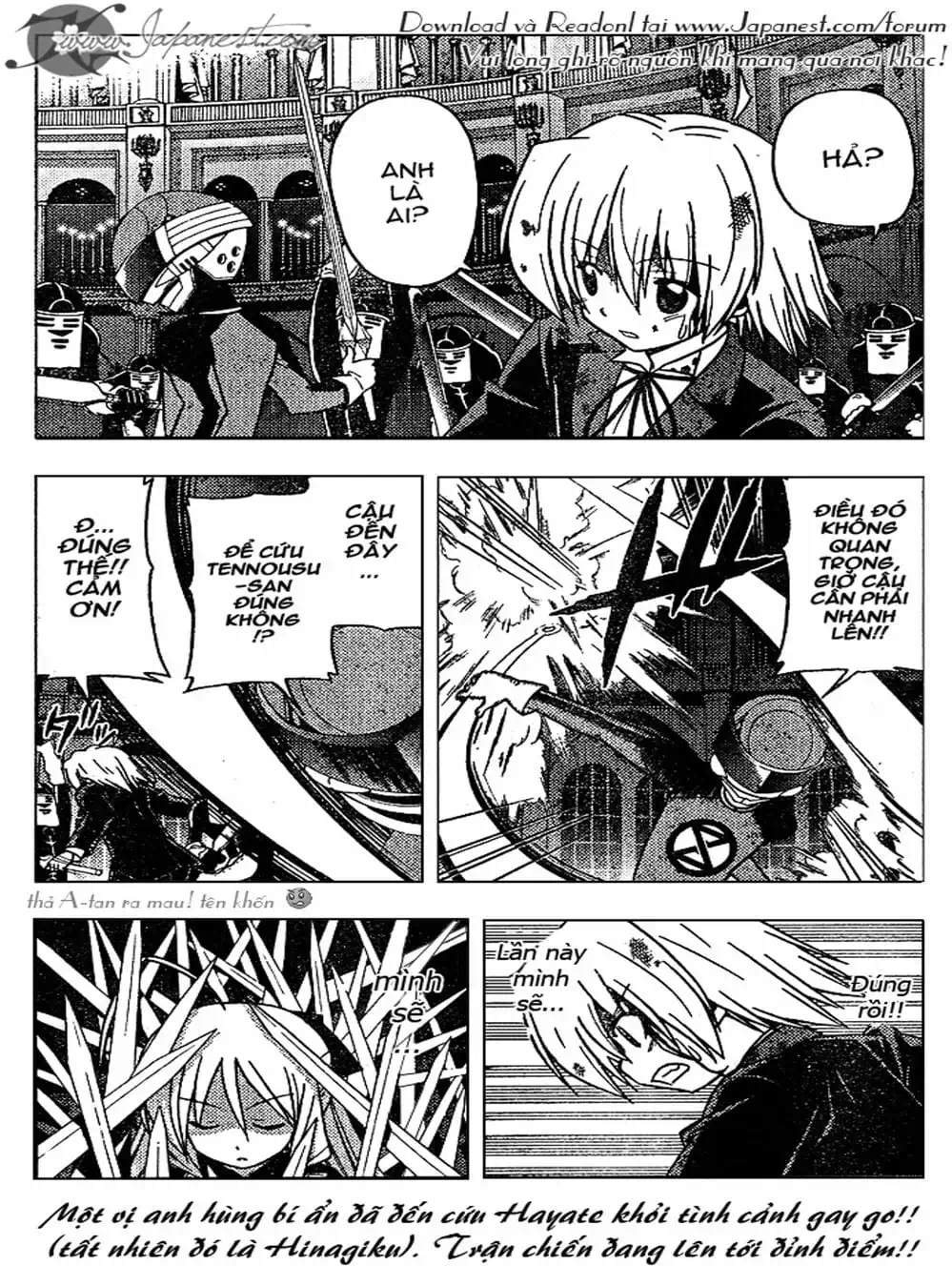 Truyện Tranh Chàng Quản Gia - Hayate No Gotoku trang 4