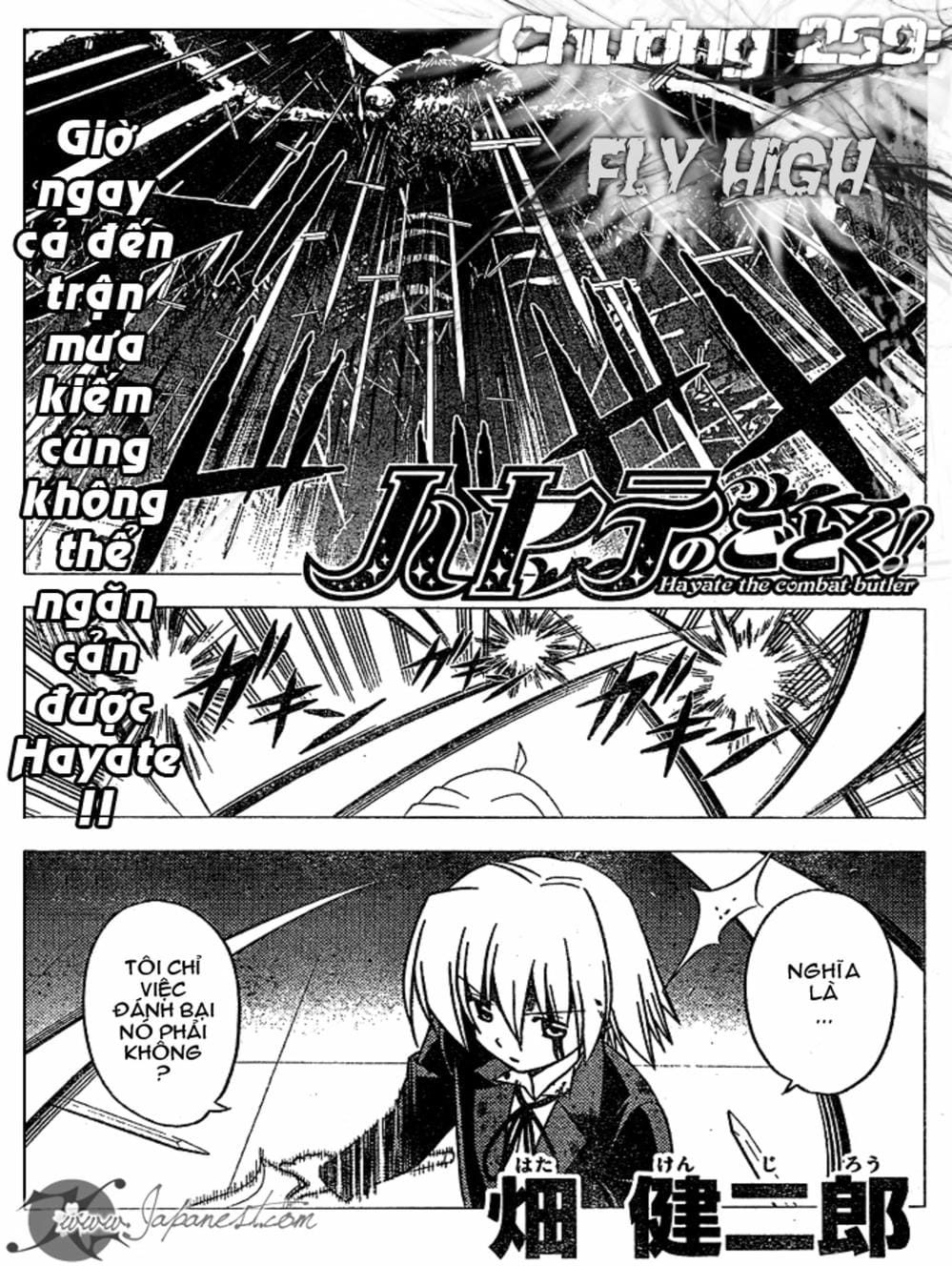 Truyện Tranh Chàng Quản Gia - Hayate No Gotoku trang 4