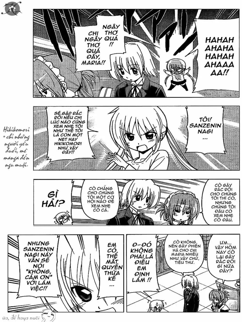 Truyện Tranh Chàng Quản Gia - Hayate No Gotoku trang 4