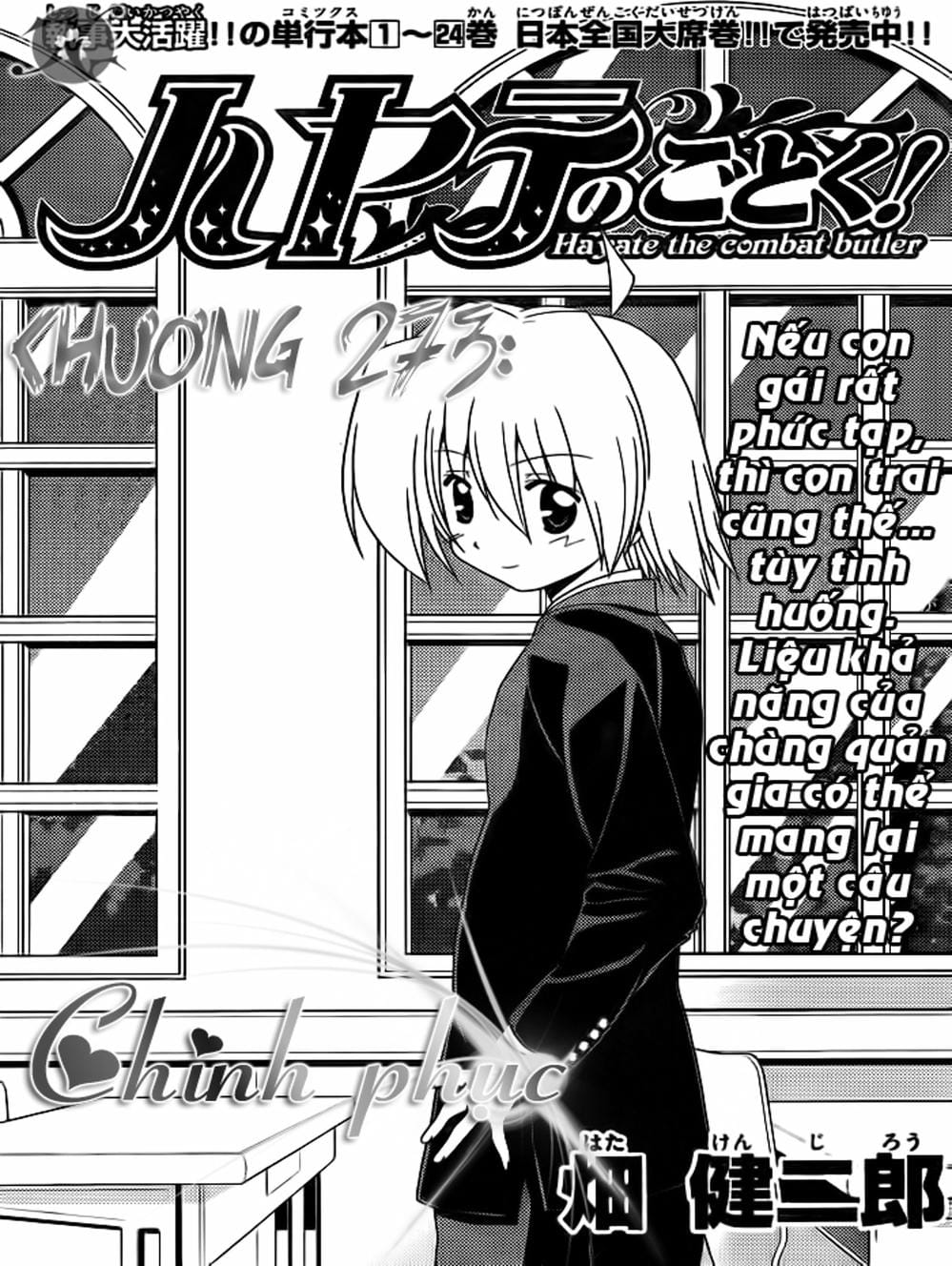 Truyện Tranh Chàng Quản Gia - Hayate No Gotoku trang 4