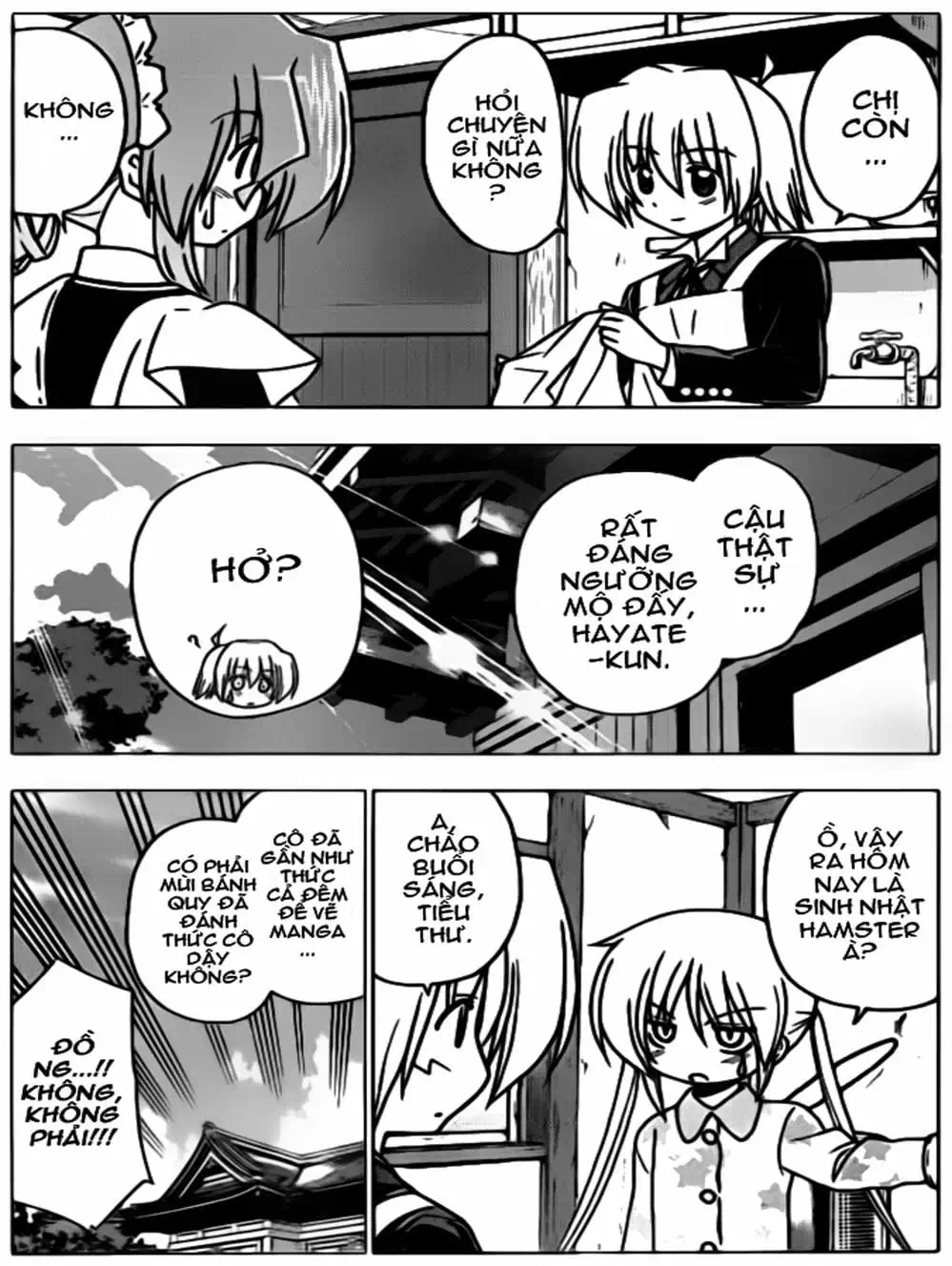 Truyện Tranh Chàng Quản Gia - Hayate No Gotoku trang 4
