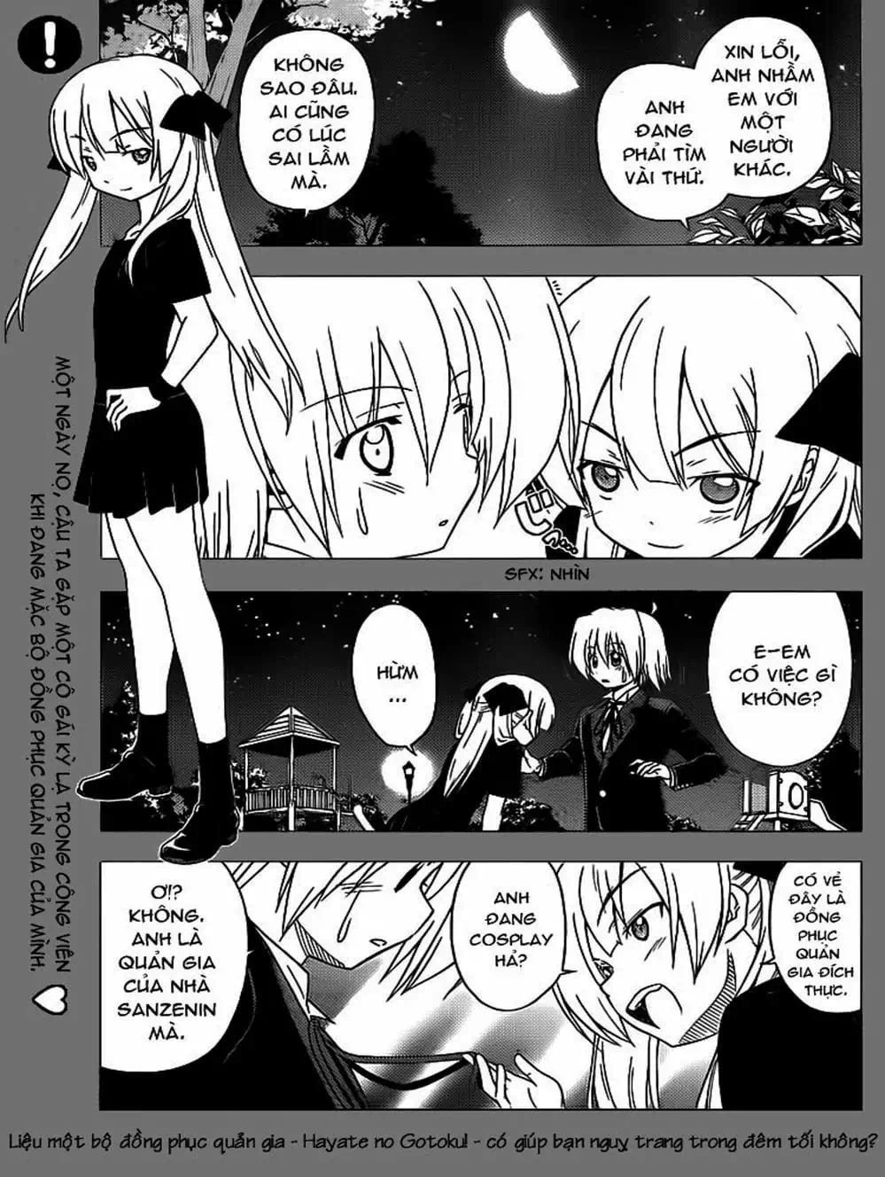 Truyện Tranh Chàng Quản Gia - Hayate No Gotoku trang 4