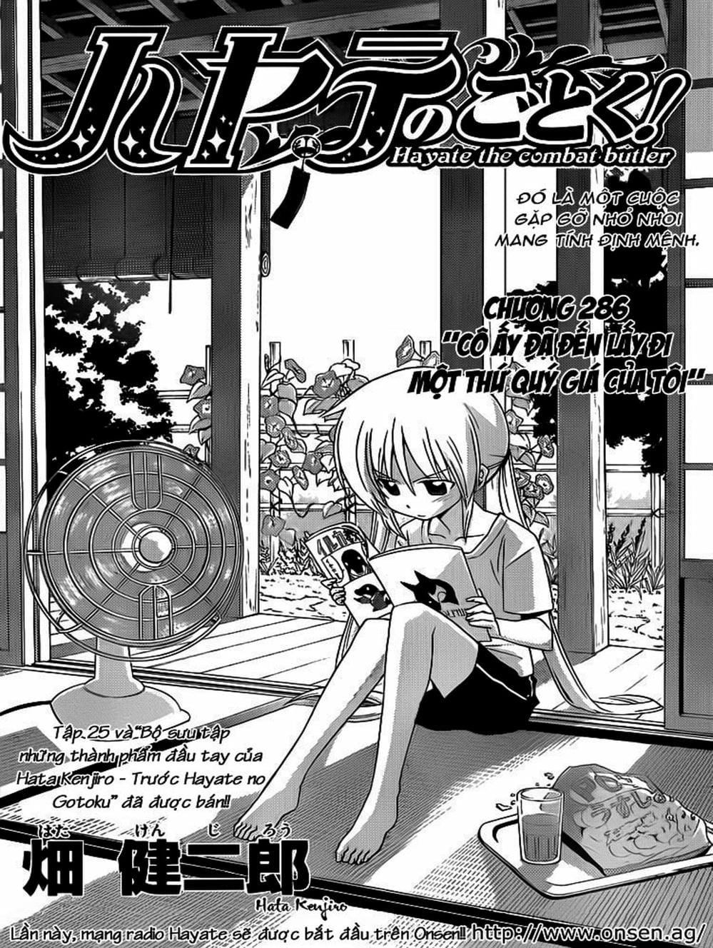 Truyện Tranh Chàng Quản Gia - Hayate No Gotoku trang 4