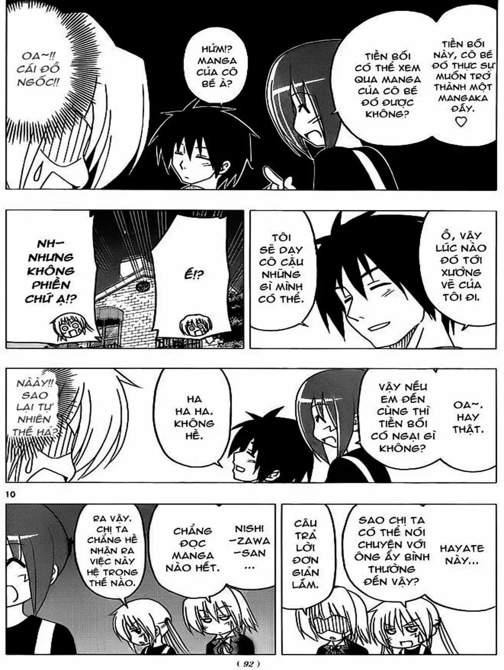 Truyện Tranh Chàng Quản Gia - Hayate No Gotoku trang 4