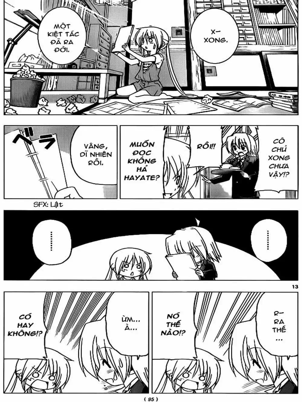 Truyện Tranh Chàng Quản Gia - Hayate No Gotoku trang 4