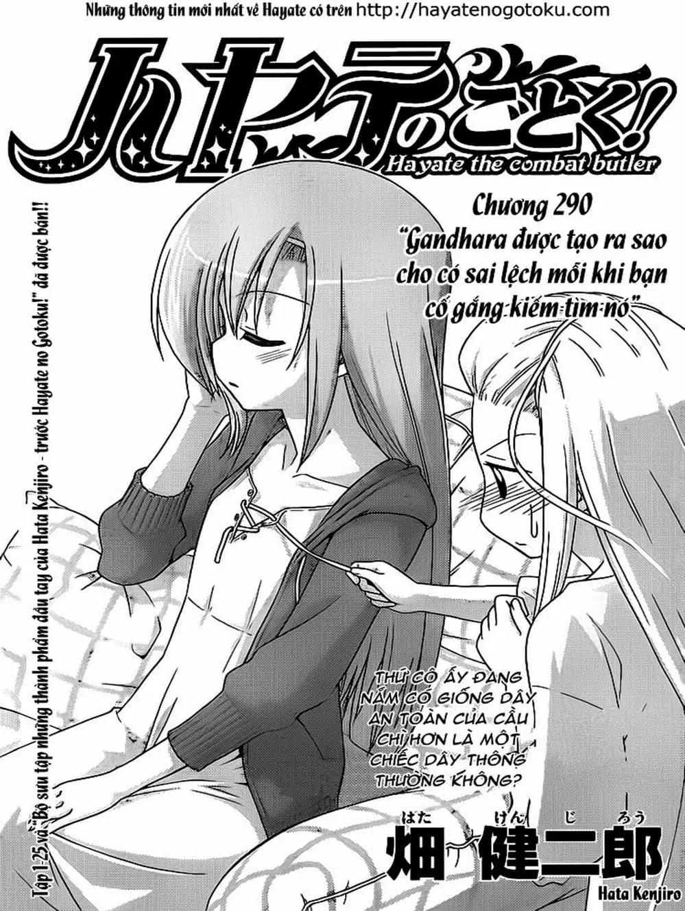 Truyện Tranh Chàng Quản Gia - Hayate No Gotoku trang 4