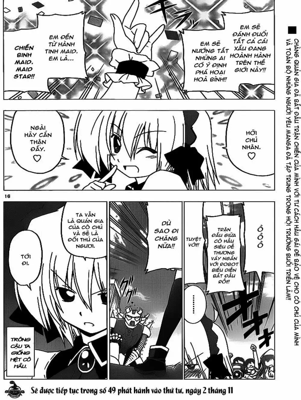 Truyện Tranh Chàng Quản Gia - Hayate No Gotoku trang 4