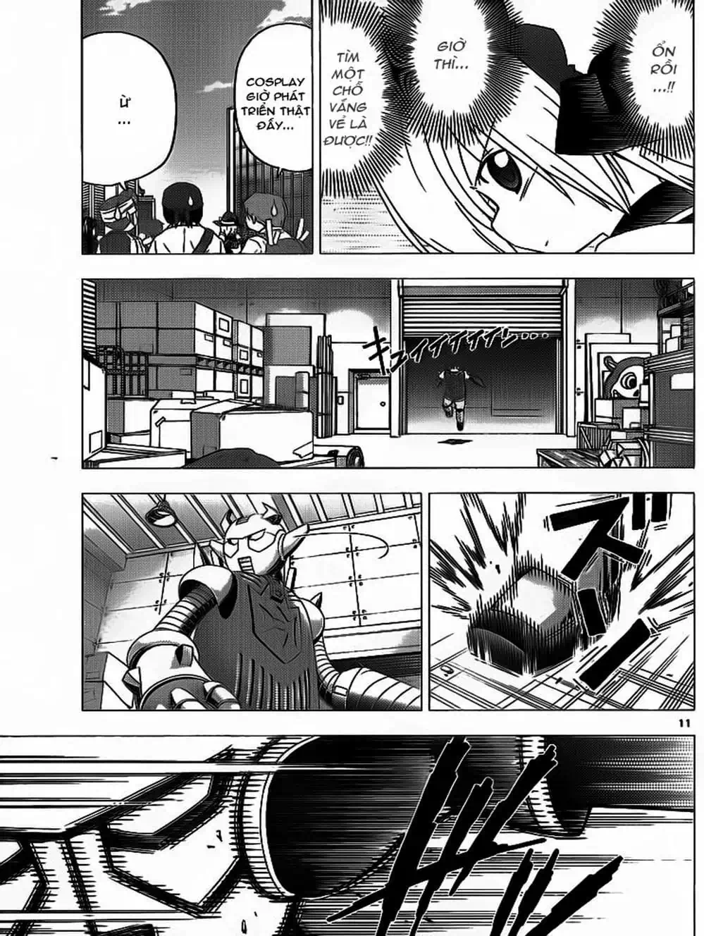 Truyện Tranh Chàng Quản Gia - Hayate No Gotoku trang 4