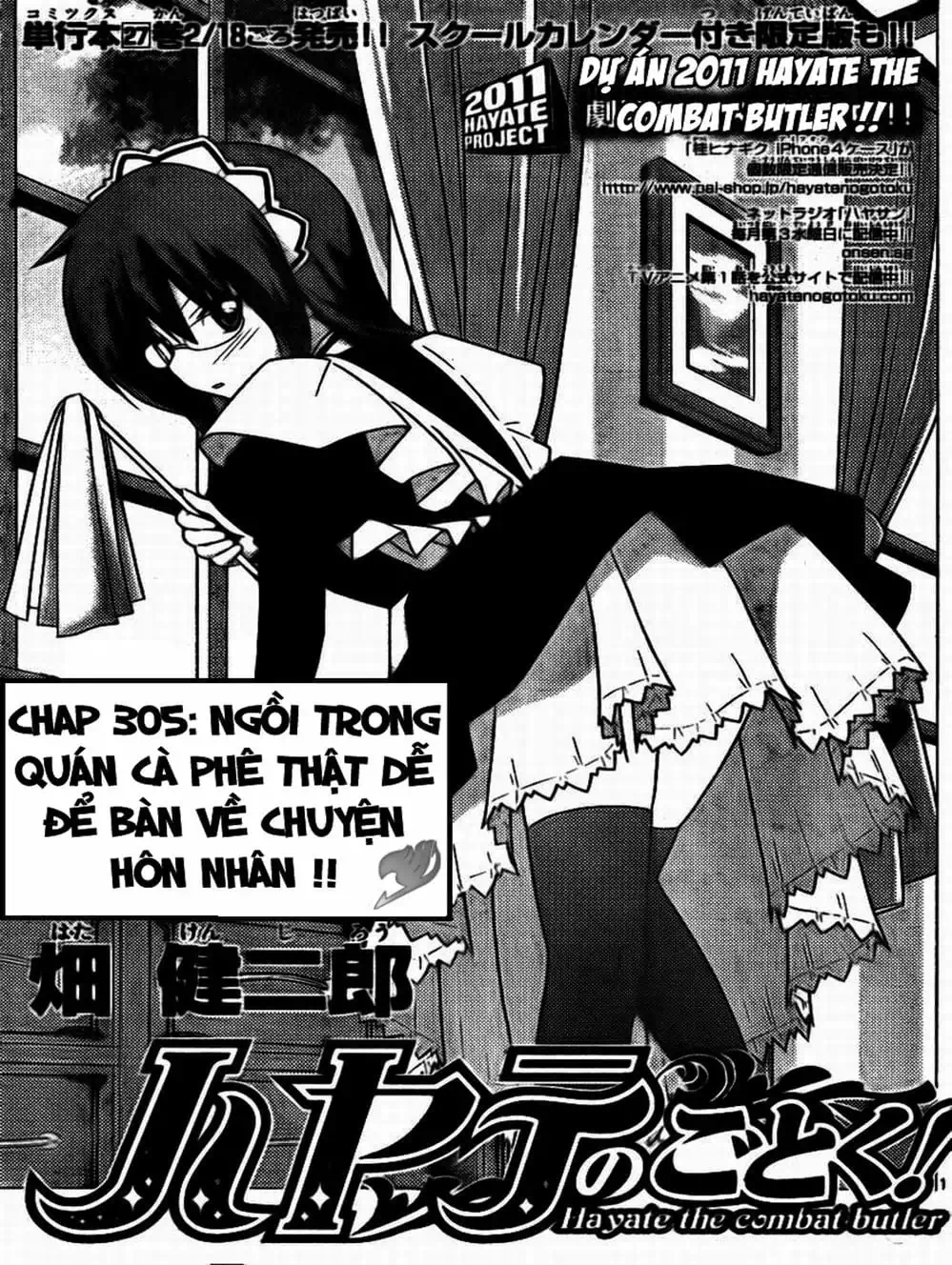 Truyện Tranh Chàng Quản Gia - Hayate No Gotoku trang 4