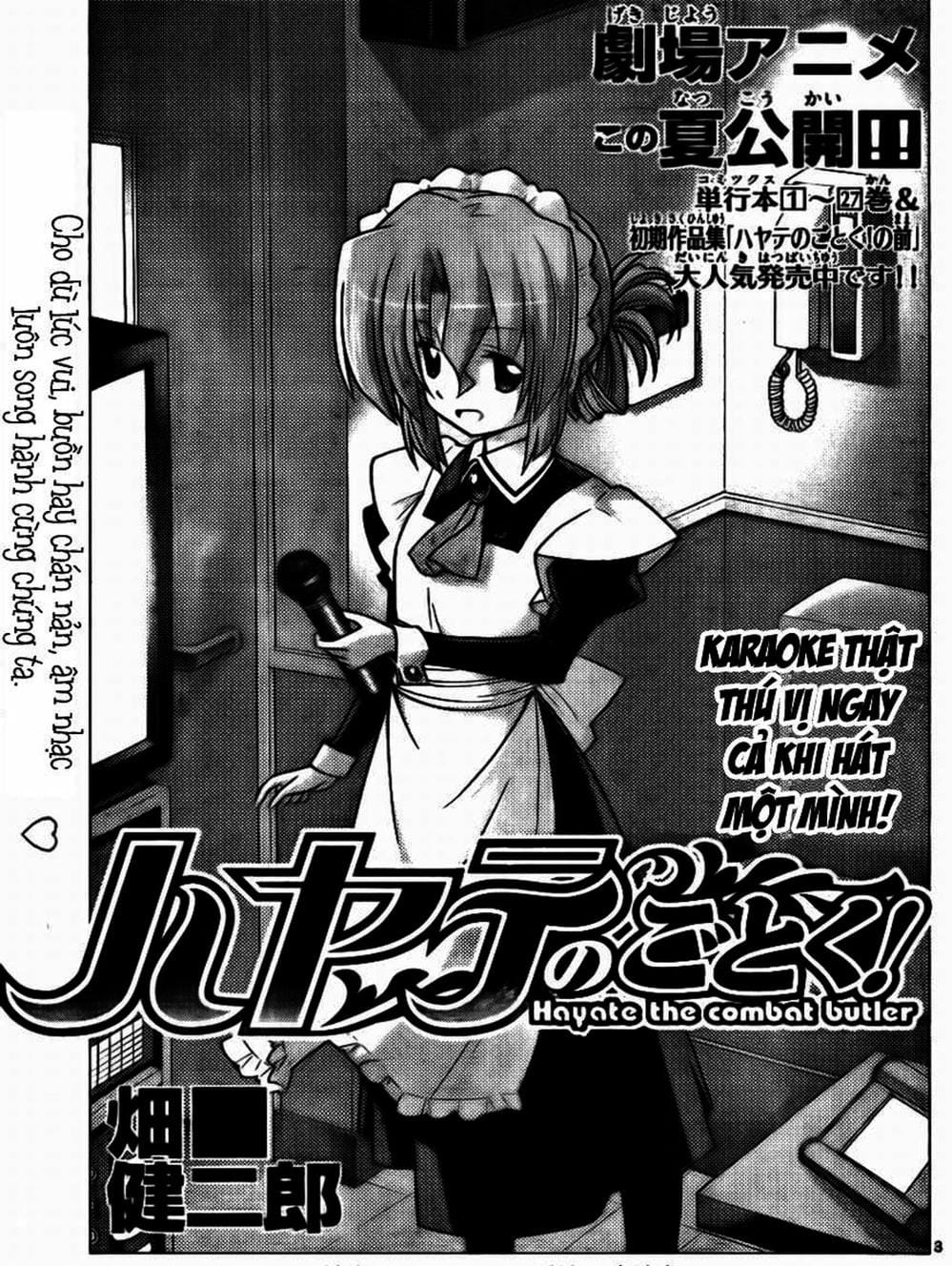 Truyện Tranh Chàng Quản Gia - Hayate No Gotoku trang 4