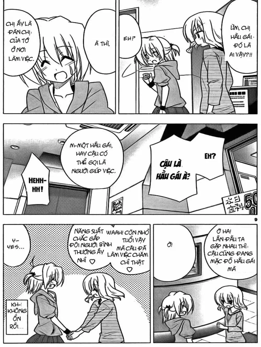 Truyện Tranh Chàng Quản Gia - Hayate No Gotoku trang 4