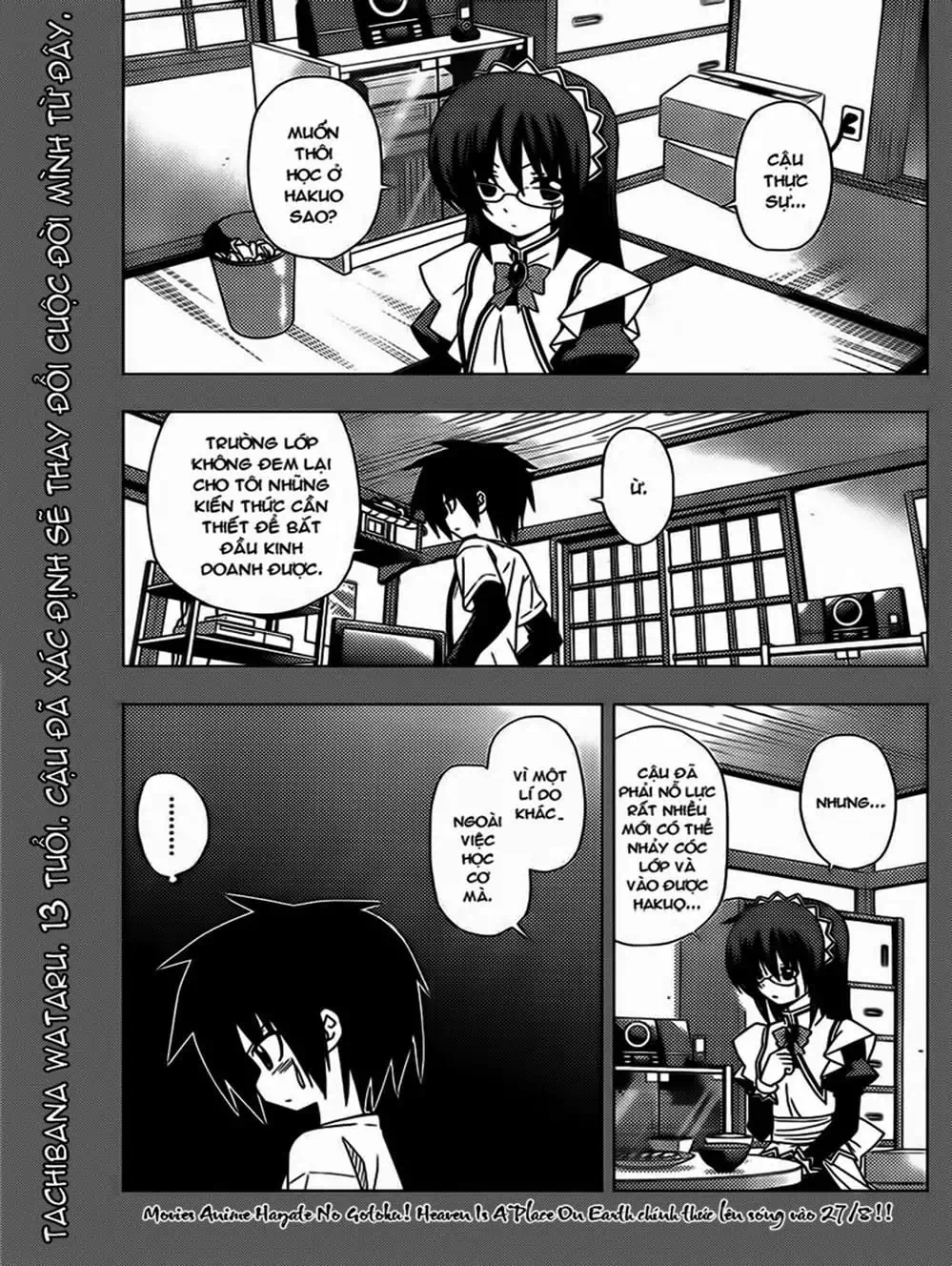 Truyện Tranh Chàng Quản Gia - Hayate No Gotoku trang 4