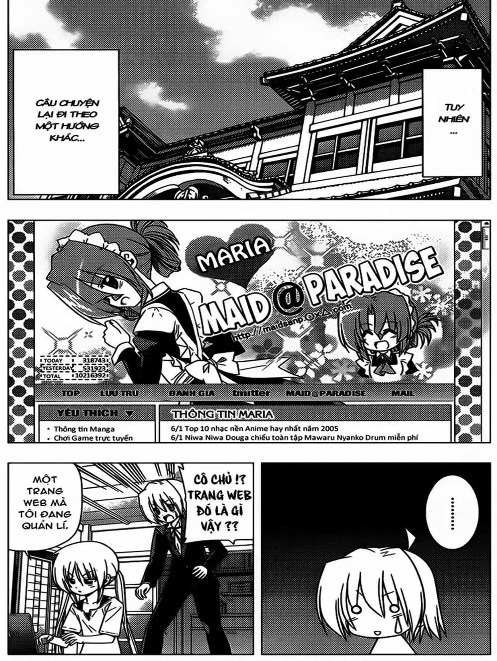 Truyện Tranh Chàng Quản Gia - Hayate No Gotoku trang 4