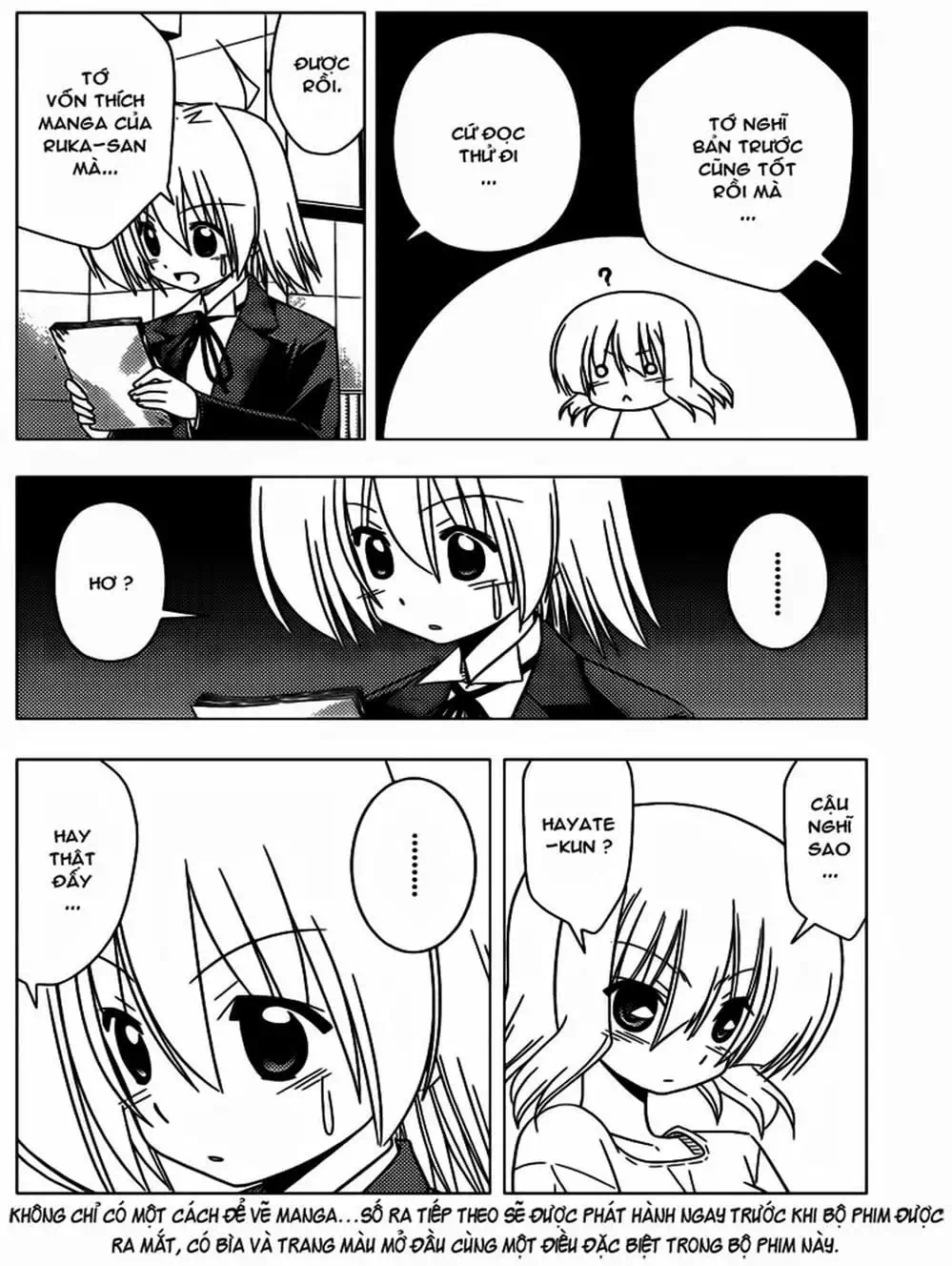 Truyện Tranh Chàng Quản Gia - Hayate No Gotoku trang 4