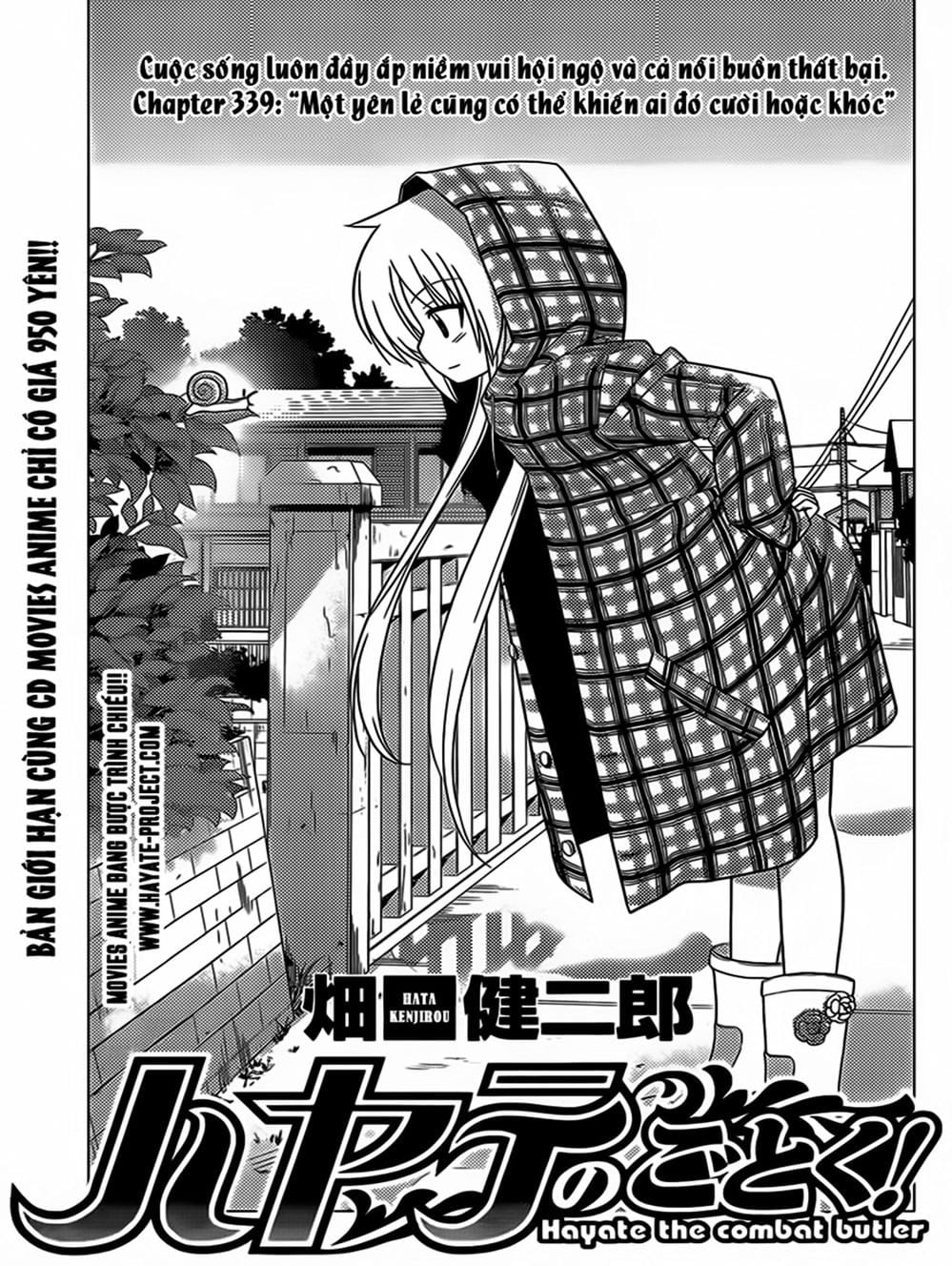 Truyện Tranh Chàng Quản Gia - Hayate No Gotoku trang 4
