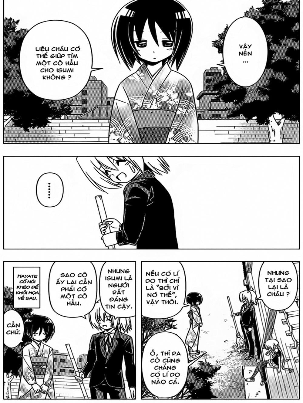 Truyện Tranh Chàng Quản Gia - Hayate No Gotoku trang 4