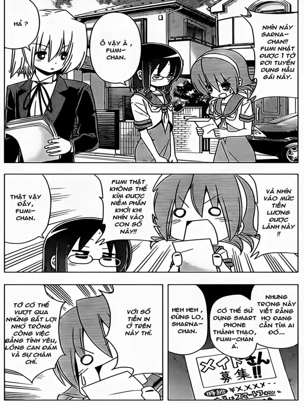 Truyện Tranh Chàng Quản Gia - Hayate No Gotoku trang 4