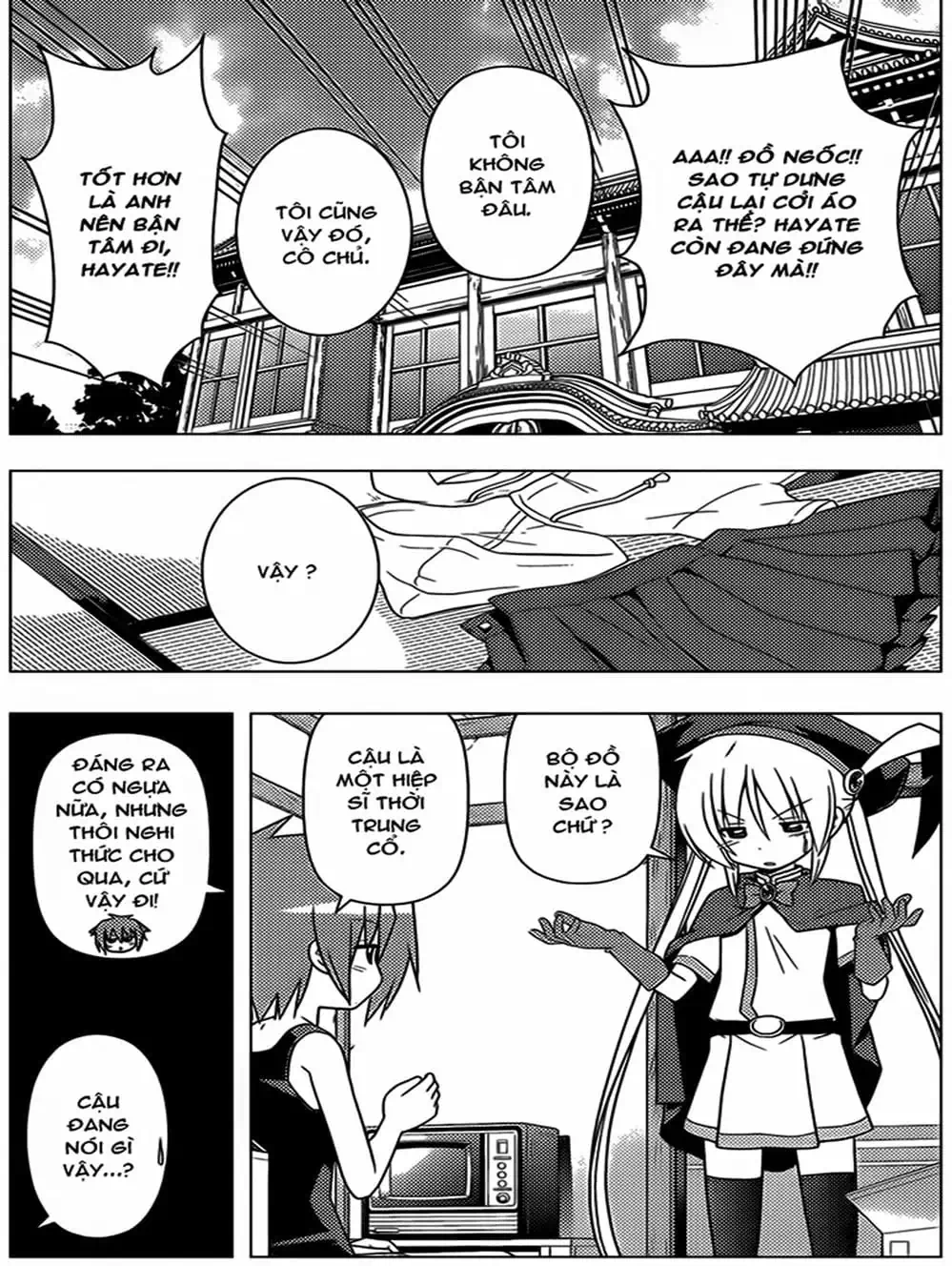 Truyện Tranh Chàng Quản Gia - Hayate No Gotoku trang 4