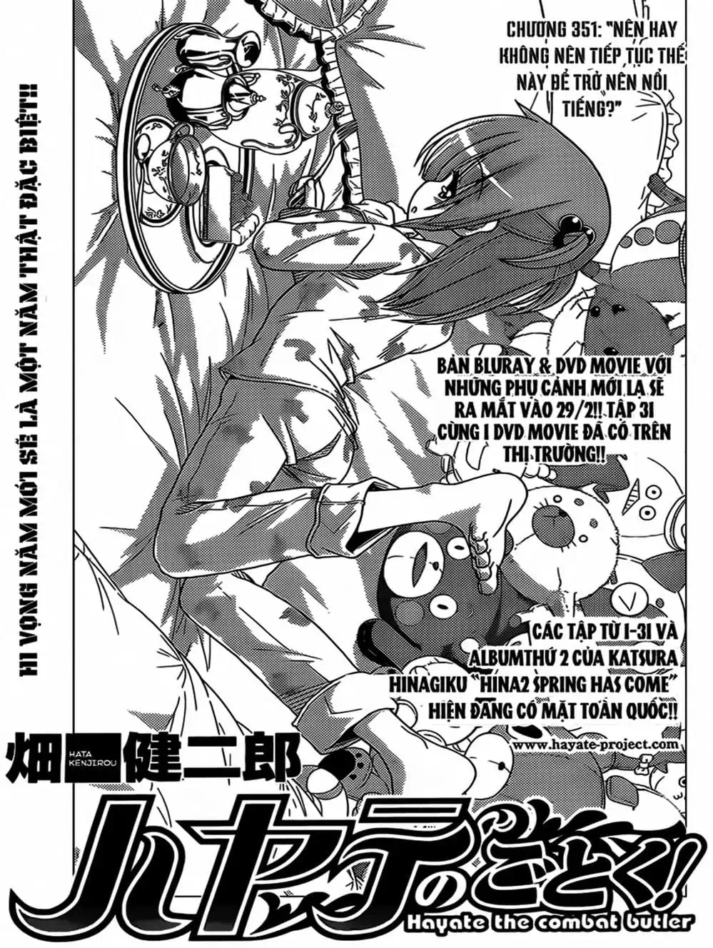 Truyện Tranh Chàng Quản Gia - Hayate No Gotoku trang 4