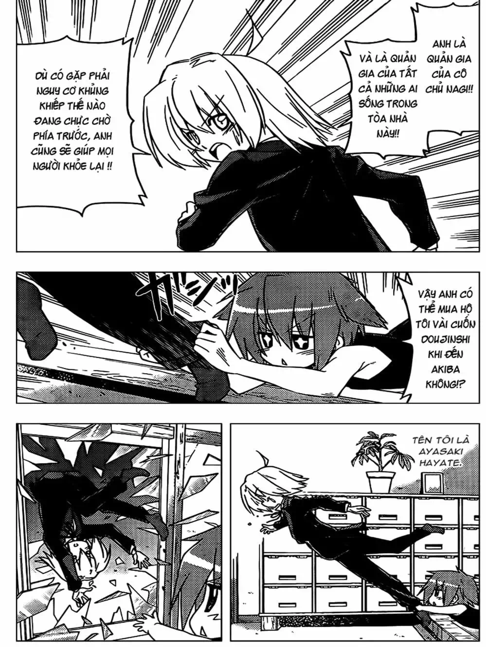 Truyện Tranh Chàng Quản Gia - Hayate No Gotoku trang 4