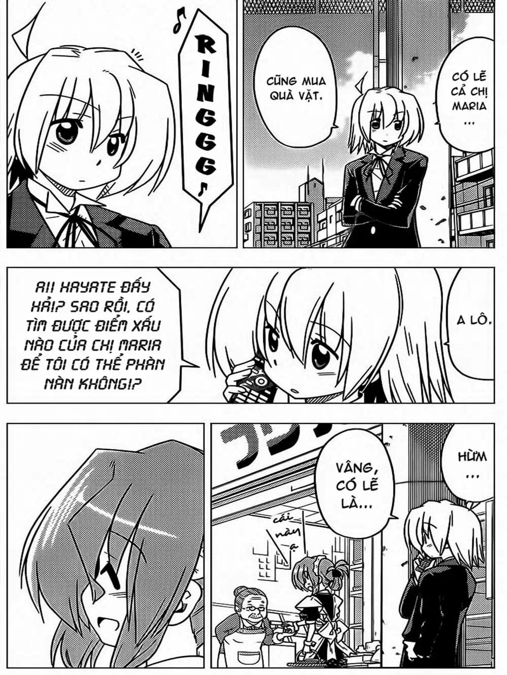 Truyện Tranh Chàng Quản Gia - Hayate No Gotoku trang 4