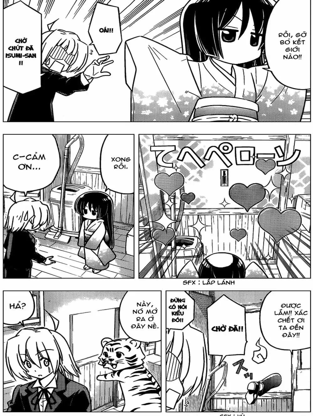 Truyện Tranh Chàng Quản Gia - Hayate No Gotoku trang 4