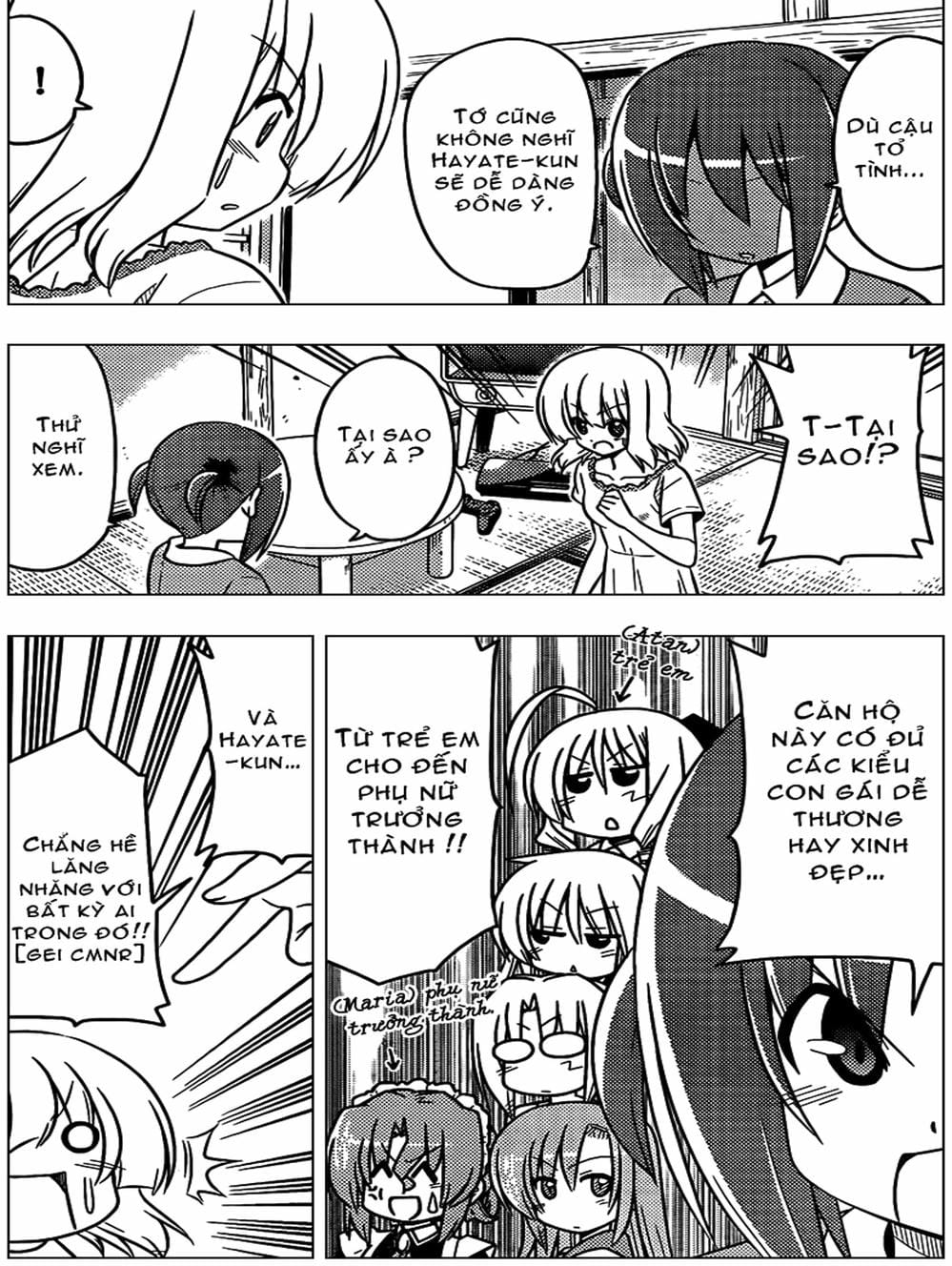 Truyện Tranh Chàng Quản Gia - Hayate No Gotoku trang 4