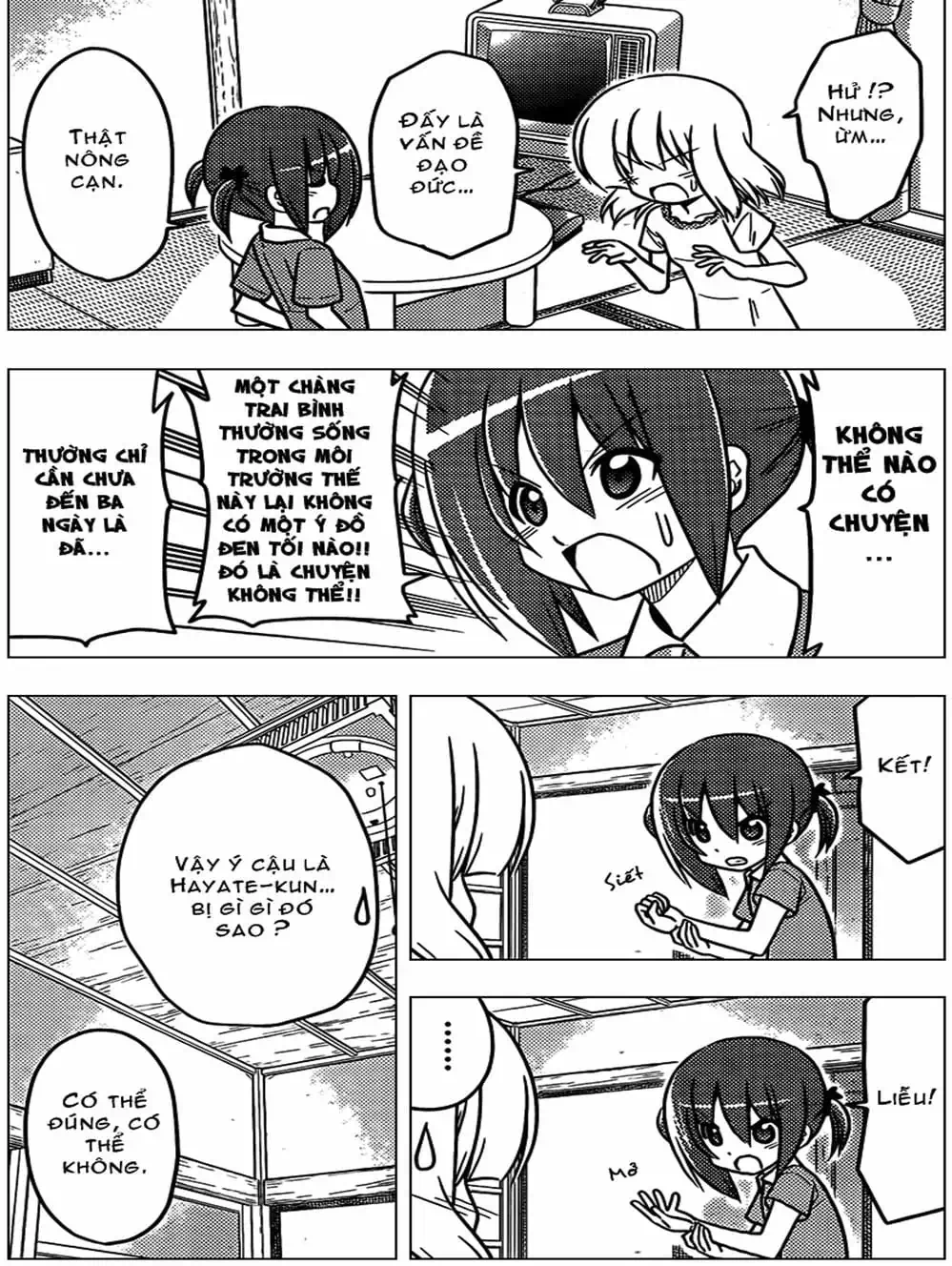 Truyện Tranh Chàng Quản Gia - Hayate No Gotoku trang 4