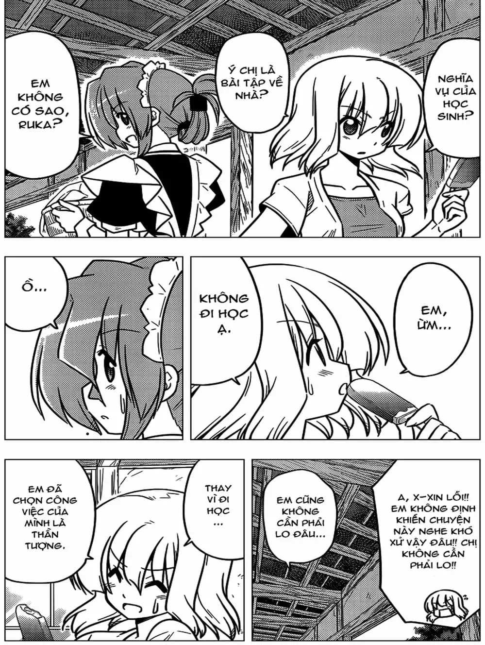 Truyện Tranh Chàng Quản Gia - Hayate No Gotoku trang 4