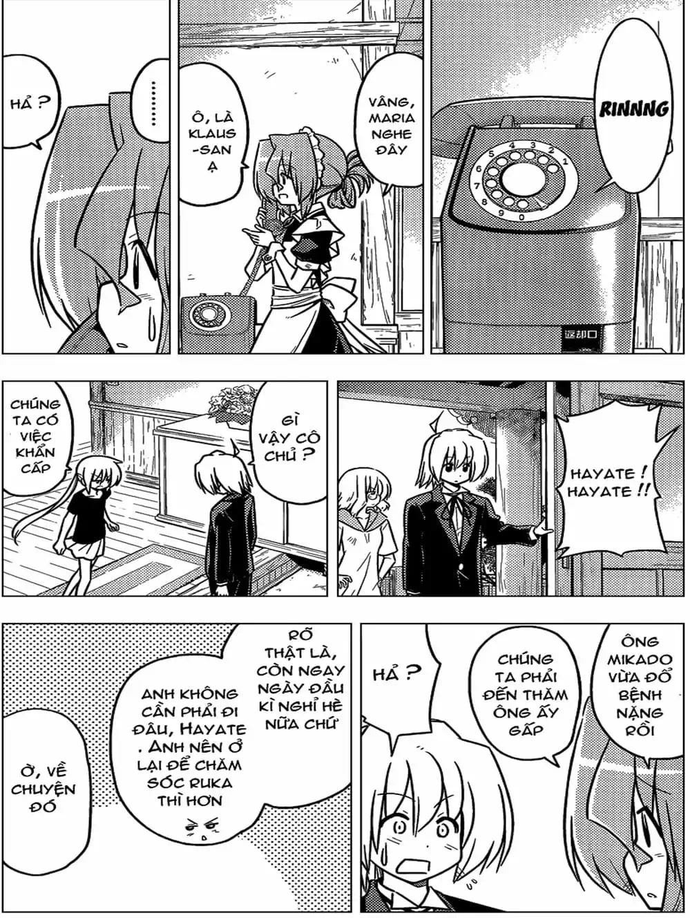Truyện Tranh Chàng Quản Gia - Hayate No Gotoku trang 4