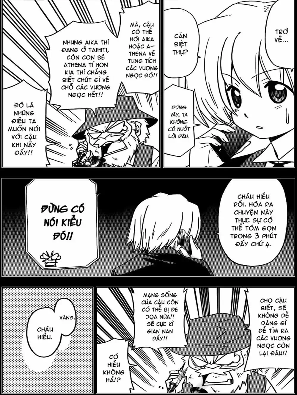 Truyện Tranh Chàng Quản Gia - Hayate No Gotoku trang 4