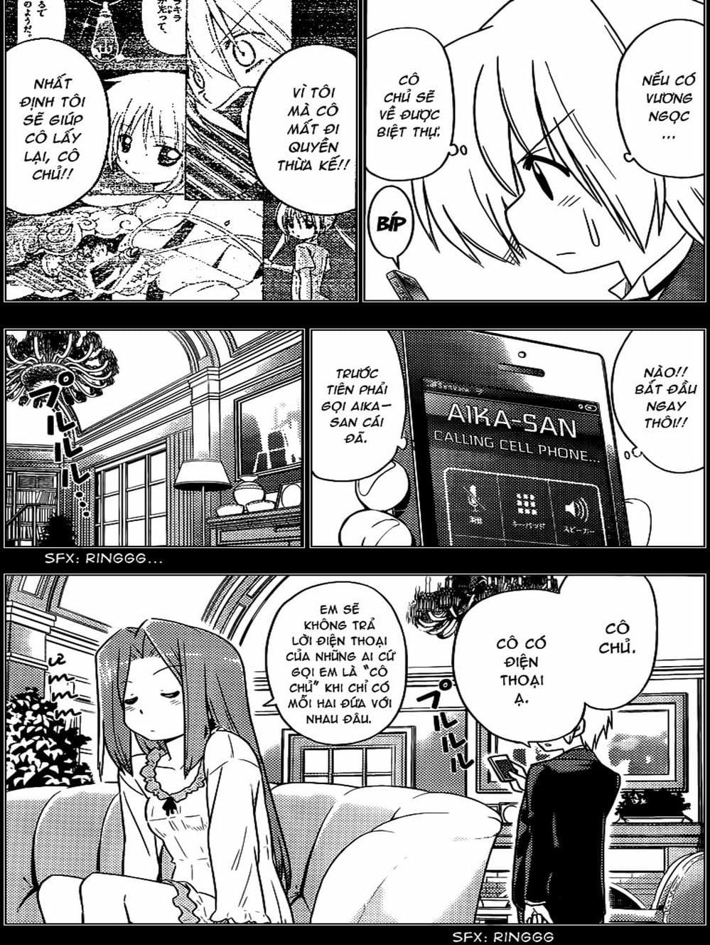 Truyện Tranh Chàng Quản Gia - Hayate No Gotoku trang 4