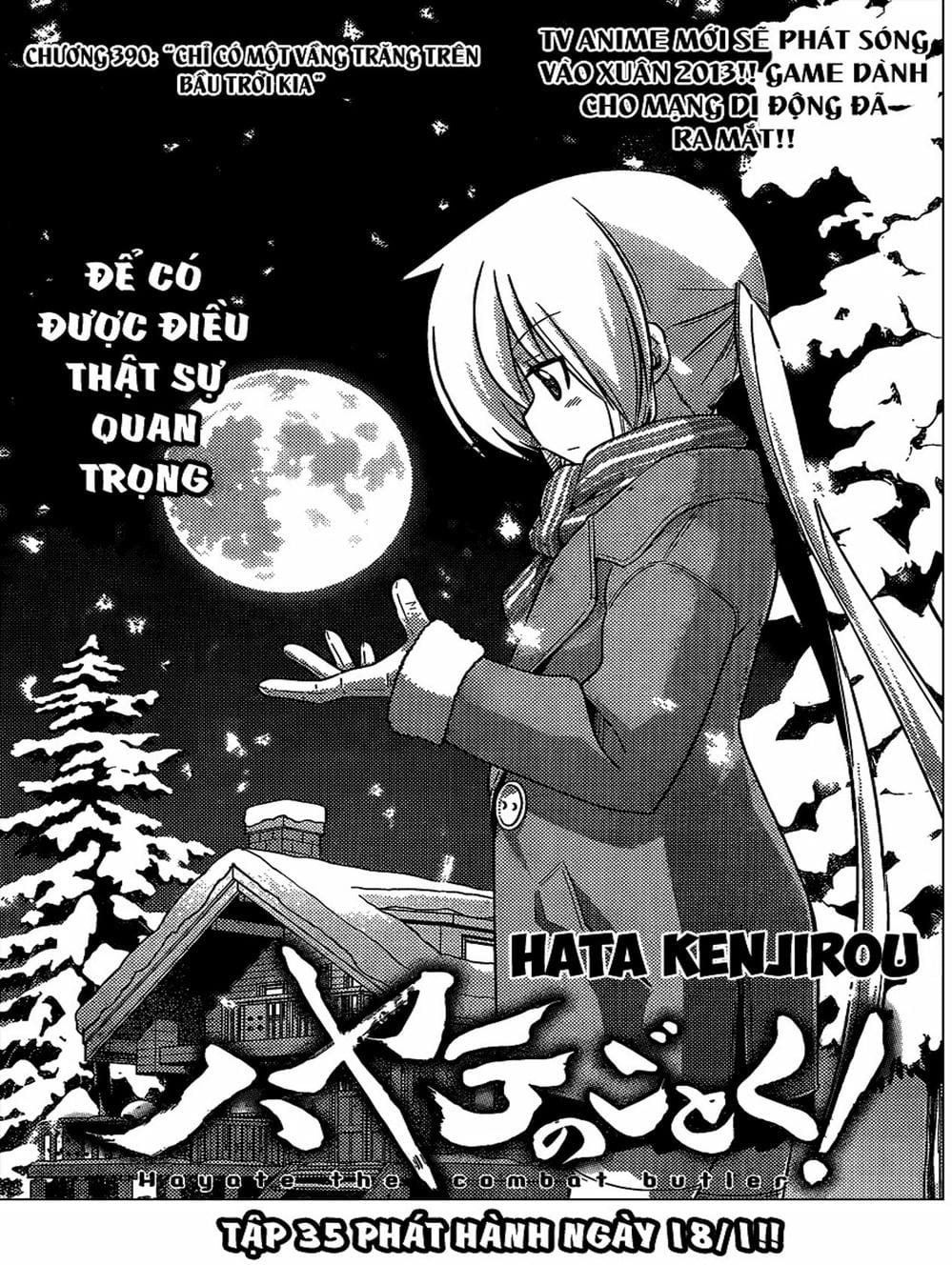Truyện Tranh Chàng Quản Gia - Hayate No Gotoku trang 4